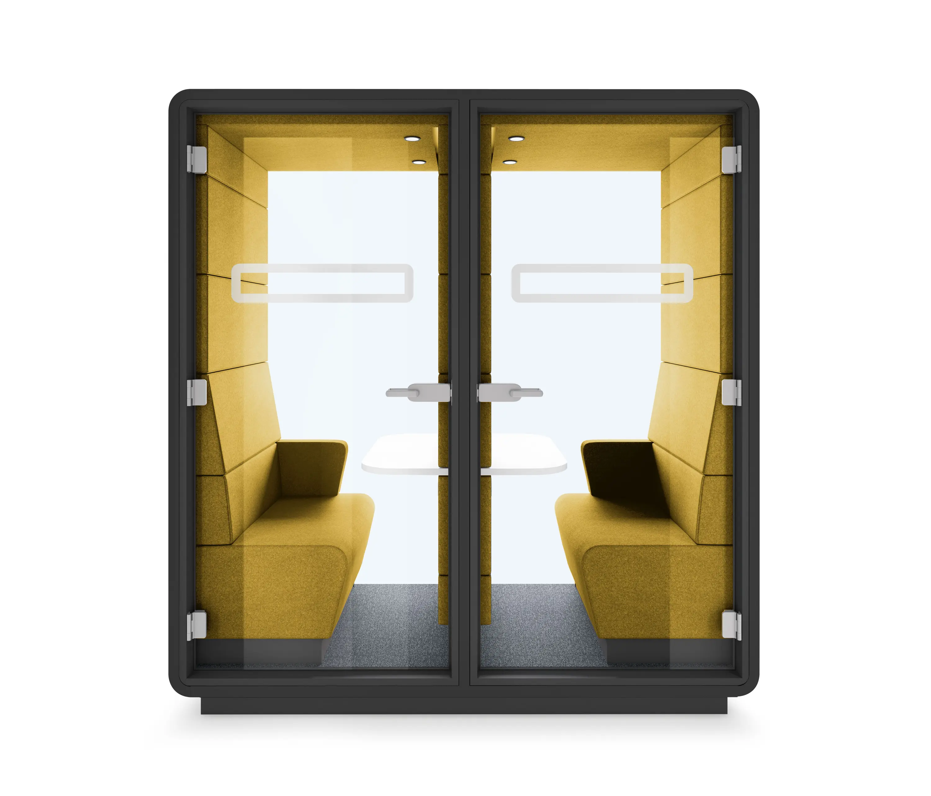Hushoffice - HushTwin | Workpod | Mustard