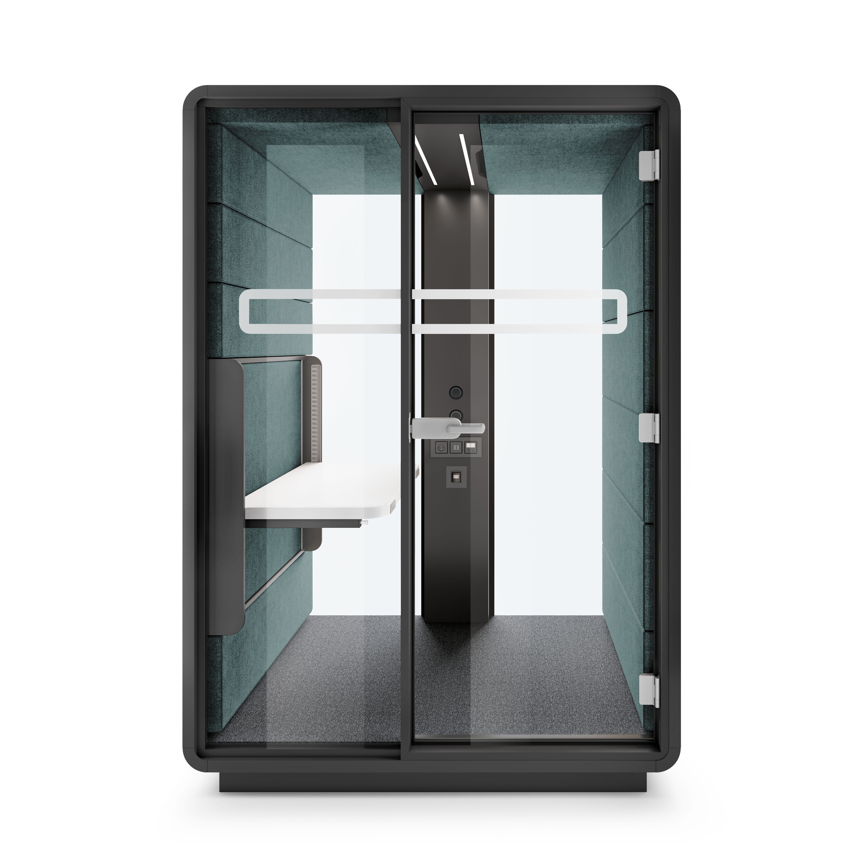 HushWork | Sit&Stand Workpod | Arctic