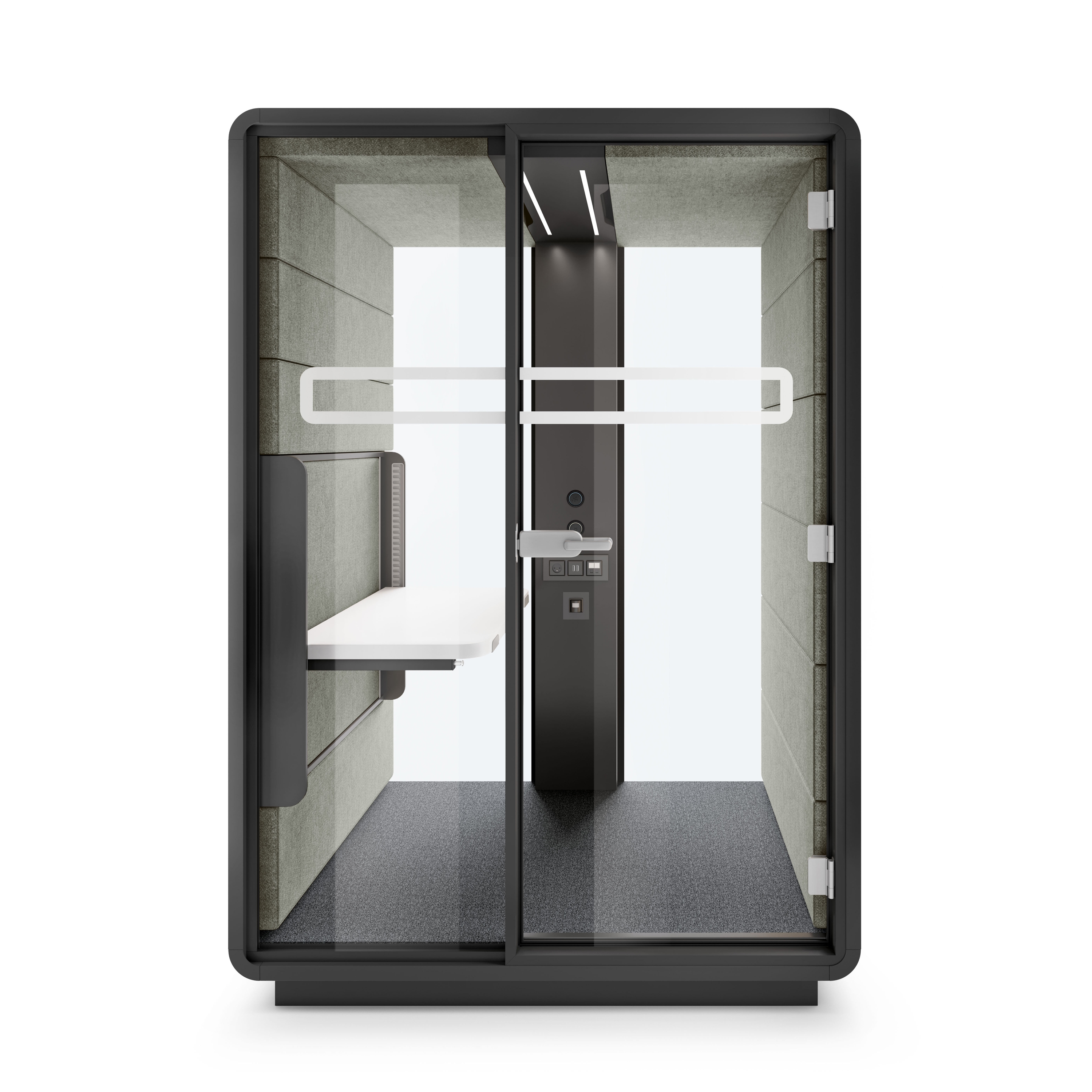 HushWork | Sit&Stand Workpod | Pelican