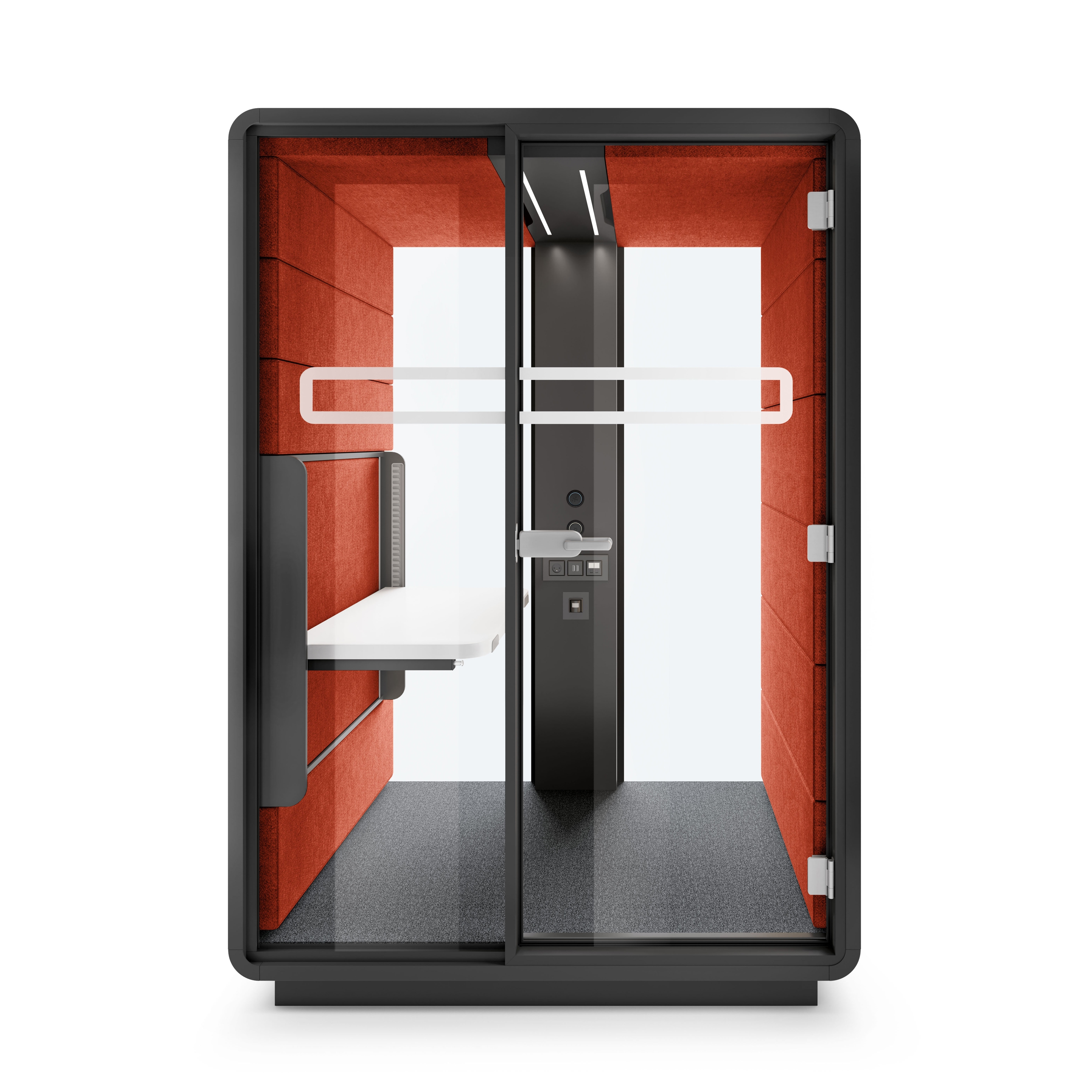 HushWork | Sit&Stand Workpod | Sienna