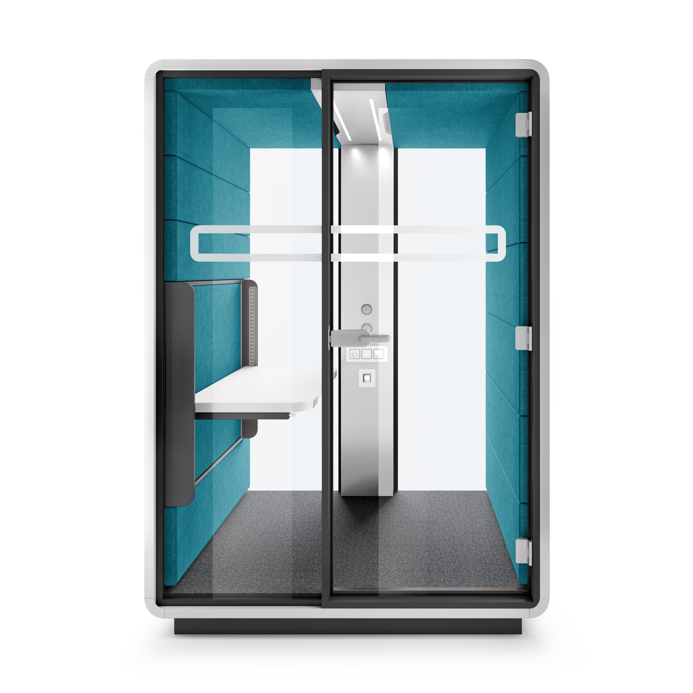HushWork | Sit&Stand Workpod | Emerald