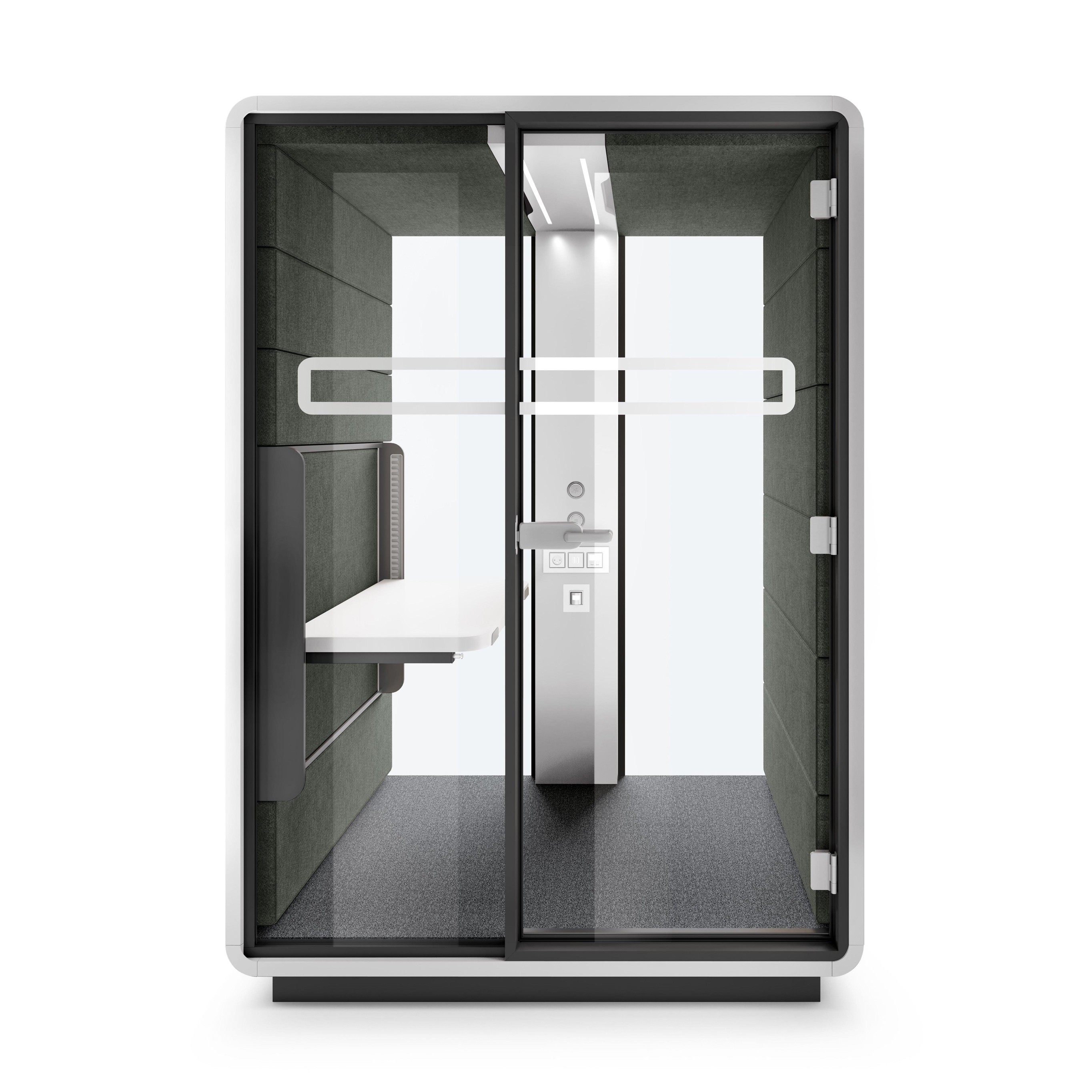 HushWork | Sit&Stand Workpod | Grey