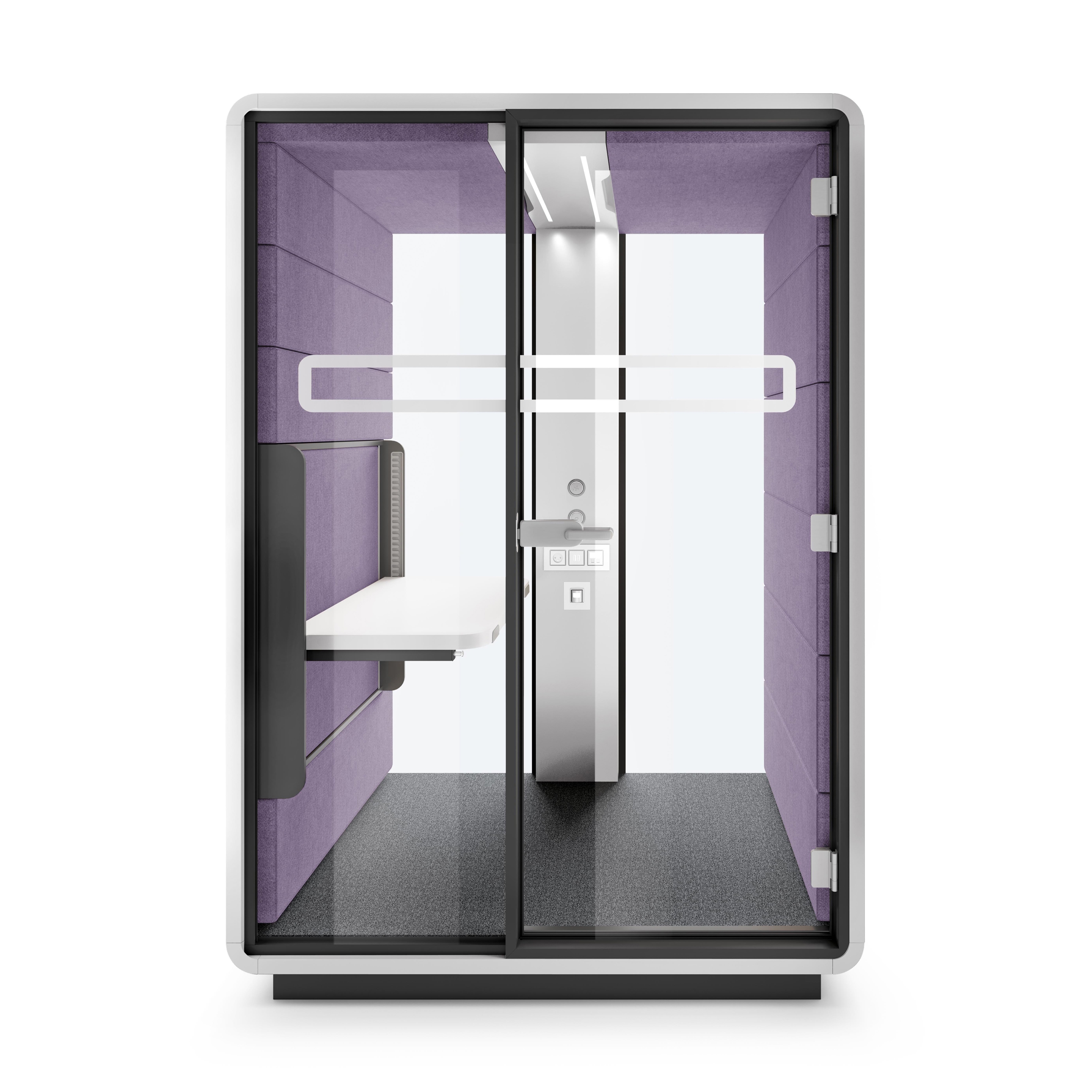 HushWork | Sit&Stand Workpod | Hyacinth