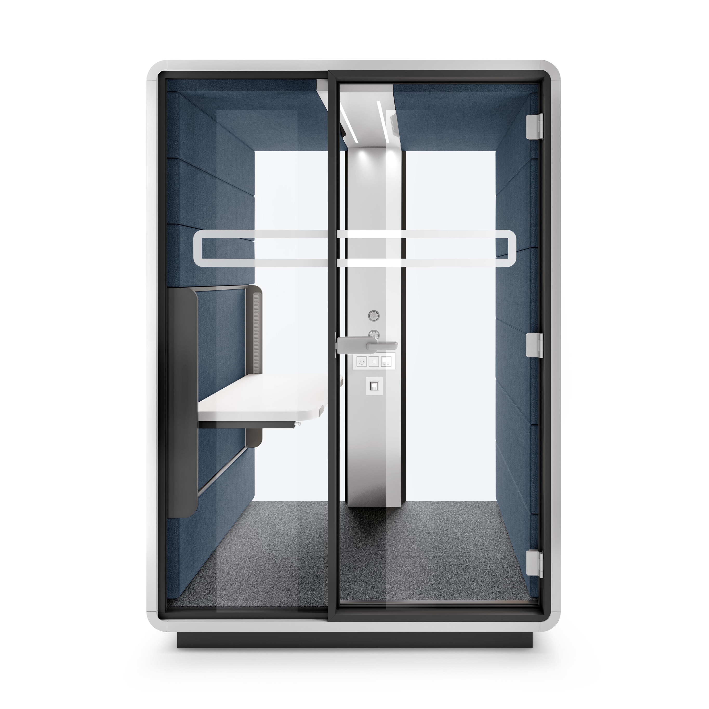 HushWork | Sit&Stand Workpod | Indigo