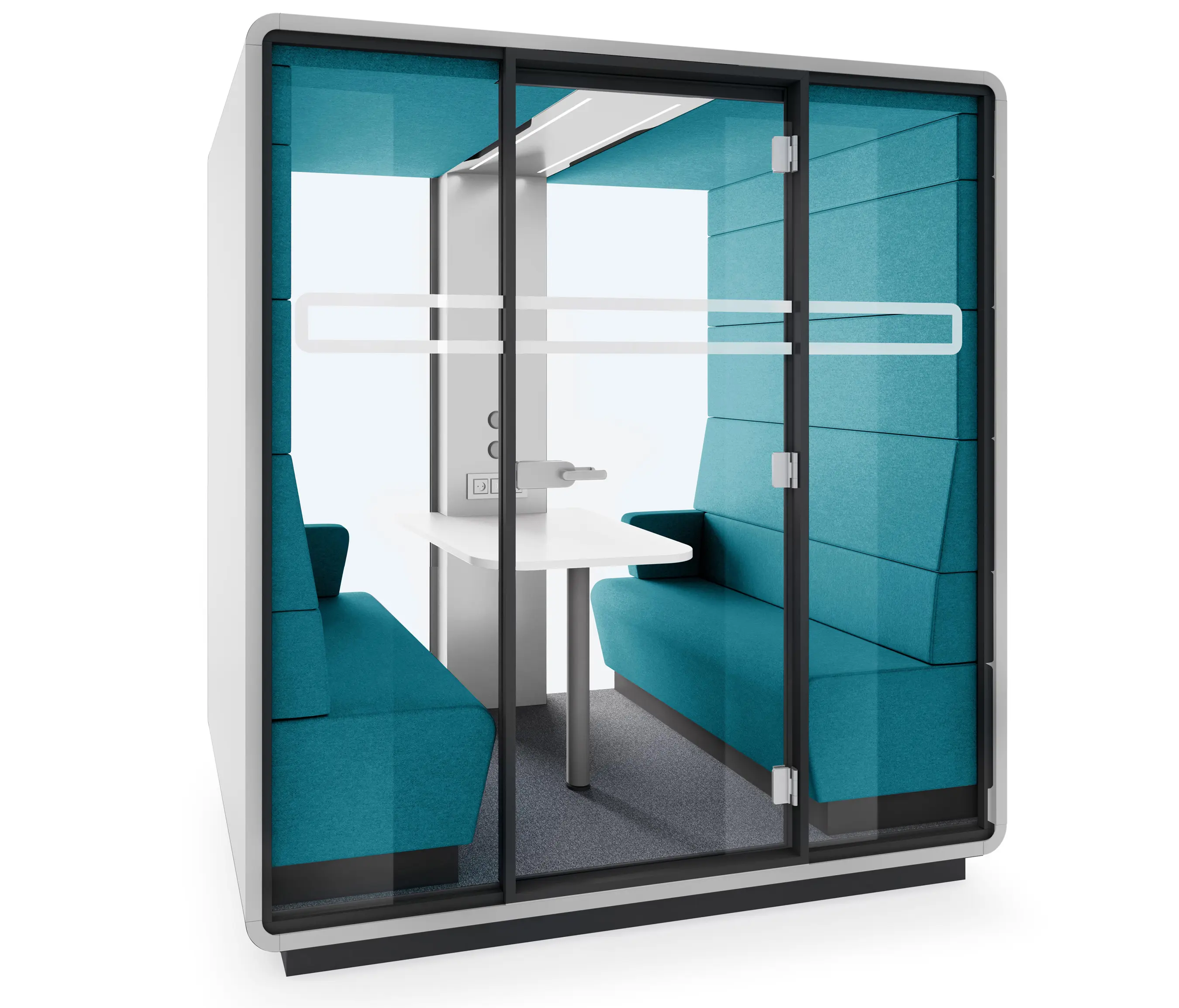 Hushoffice - HushMeet | Meeting Pod | Emerald