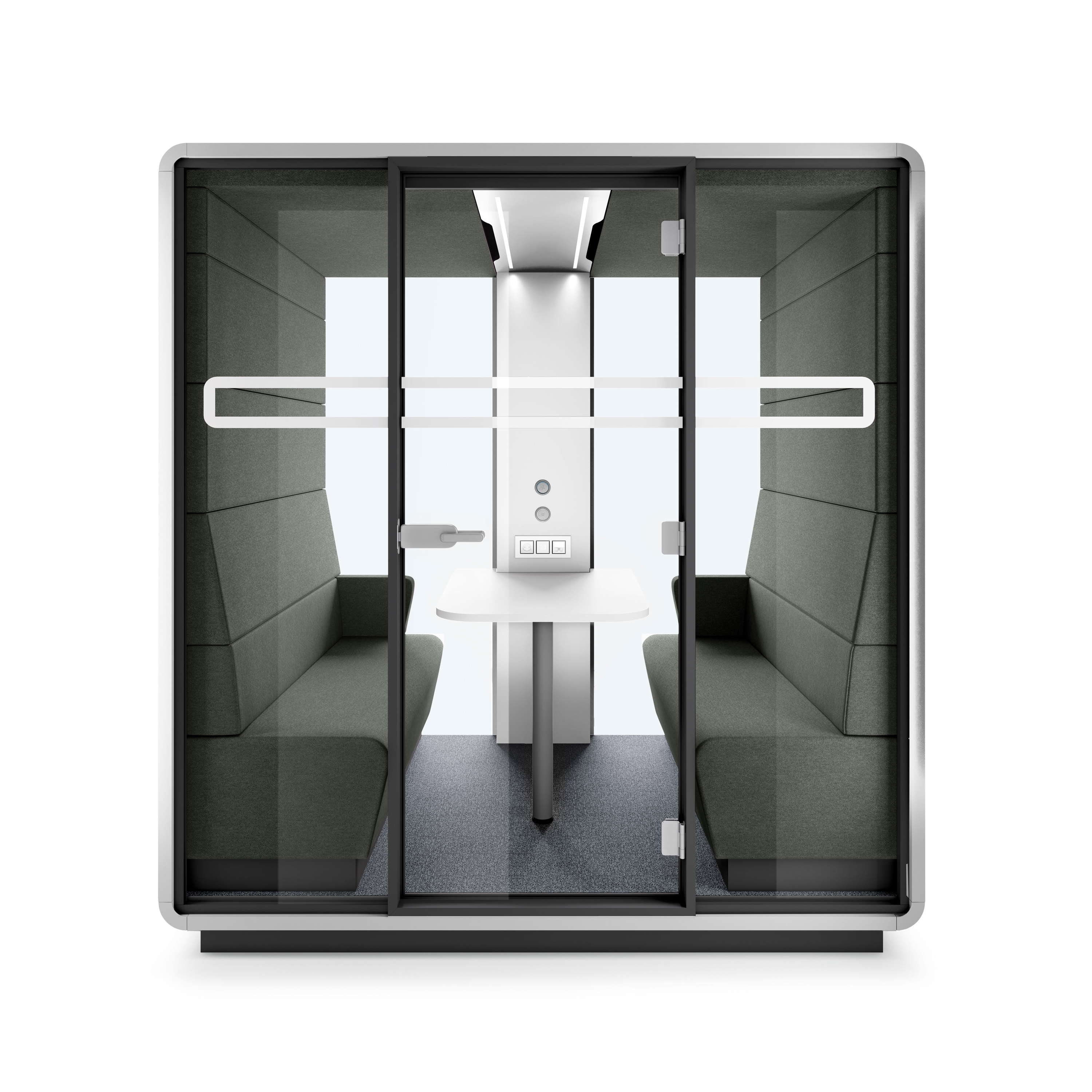 HushMeet | Meeting Pod | Grey