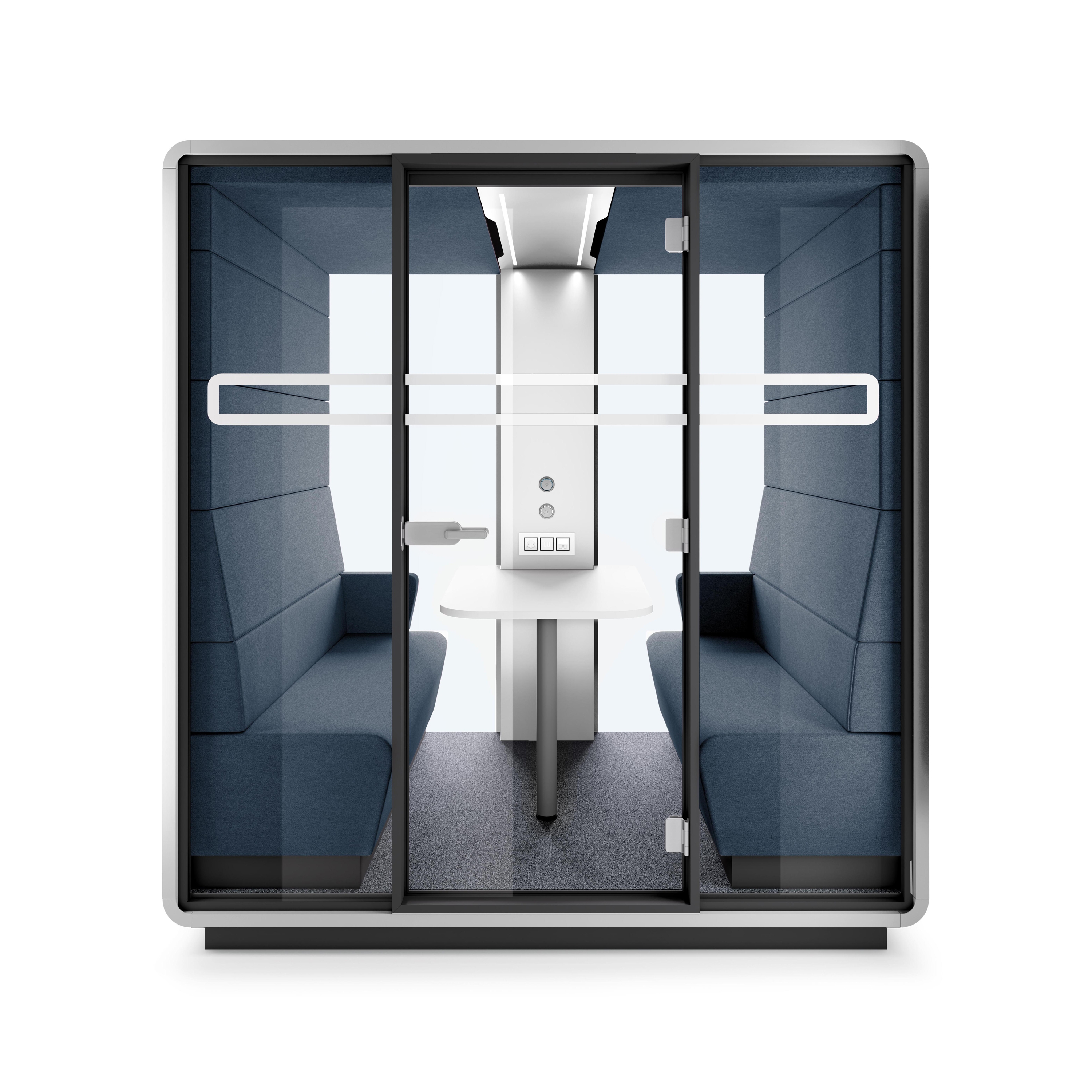 HushMeet | Meeting Pod | Indigo