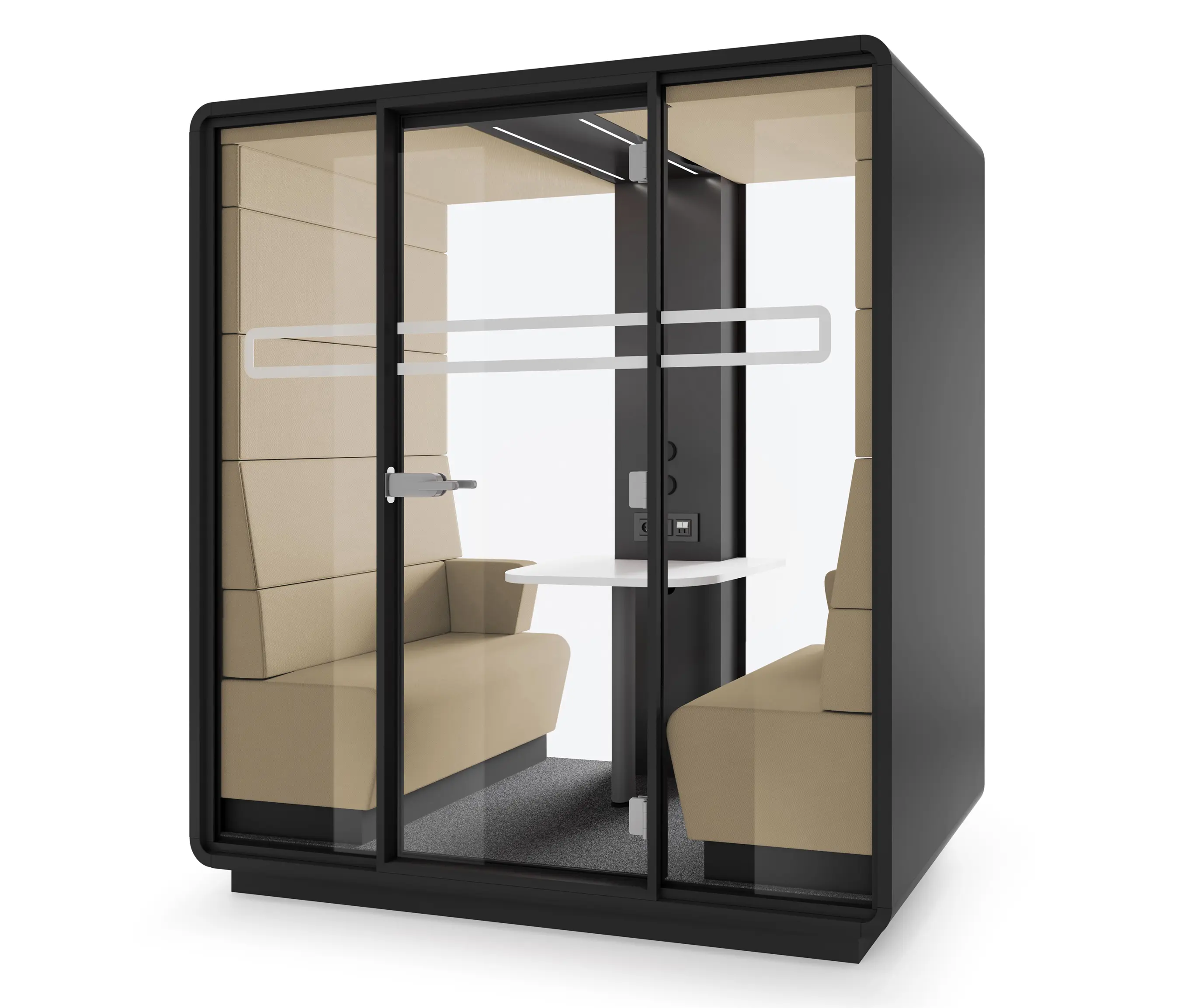 Hushoffice - HushMeet.S | Cabine acoustique de réunion | Cameo