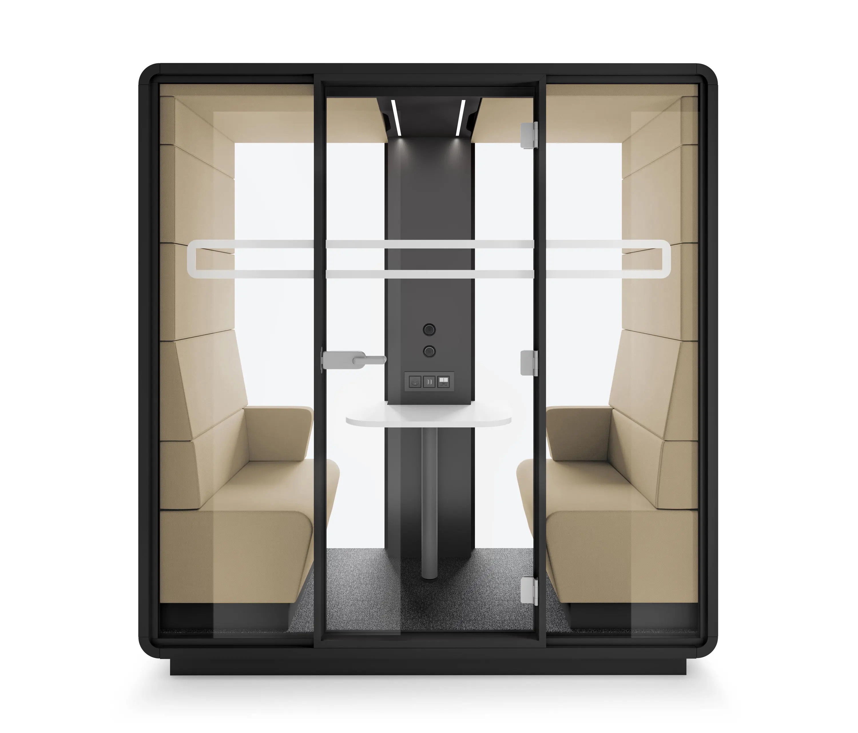 Hushoffice - HushMeet.S | Cabine acoustique de réunion | Cameo