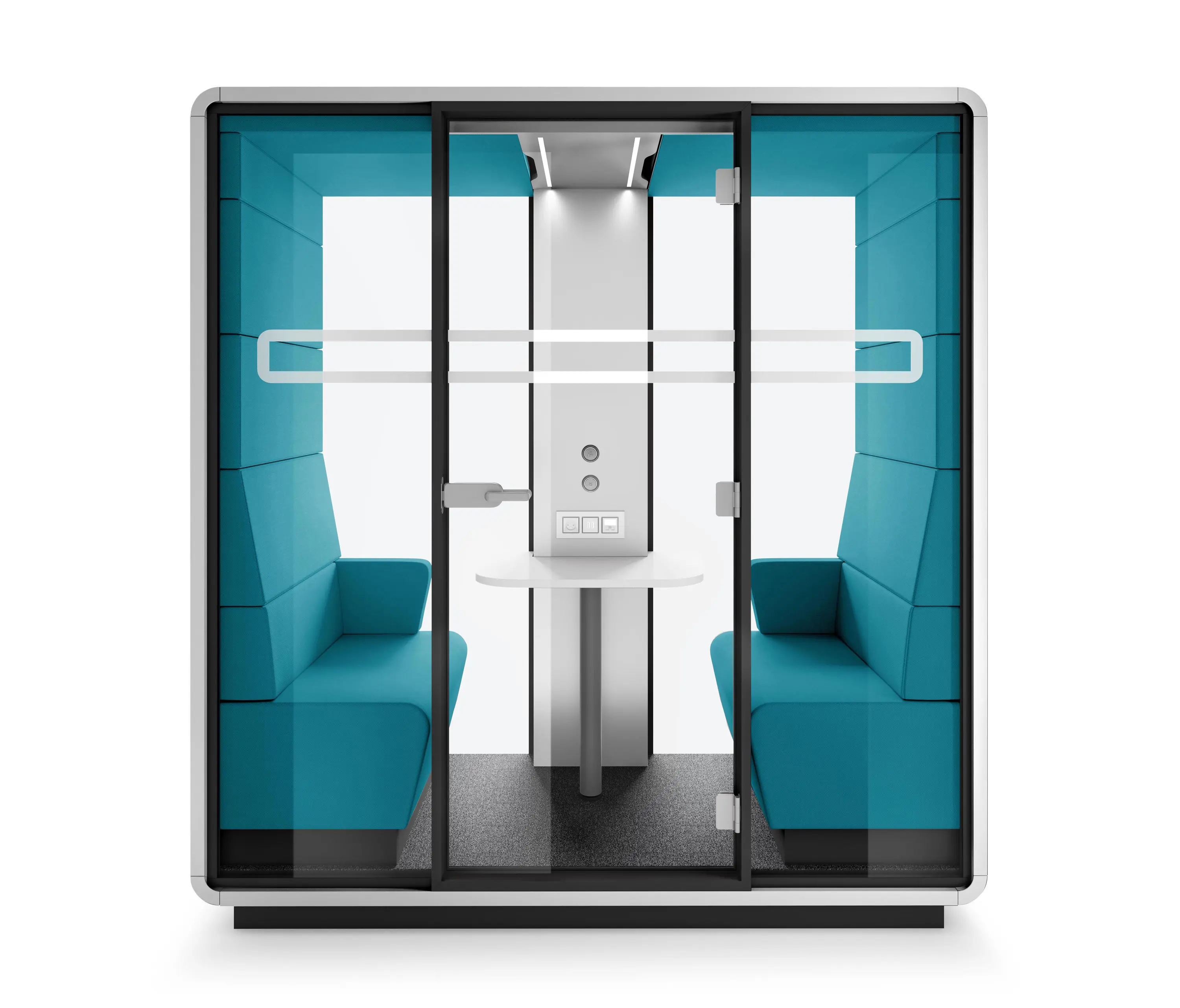 Hushoffice - HushMeet.S | Small Meeting Pod | Emerald