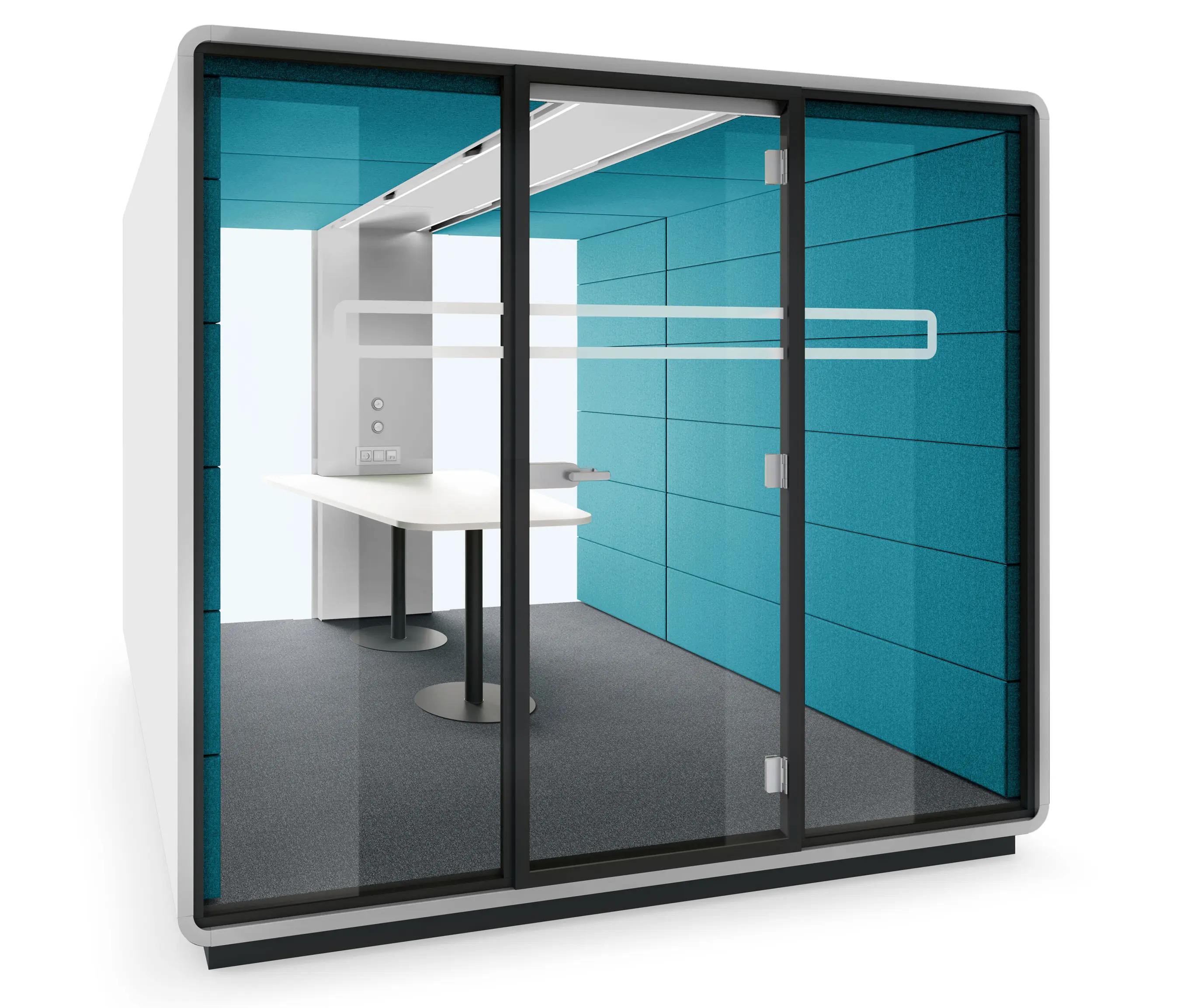 Hushoffice - HushMeet.L | Large Meeting Pod | Emerald