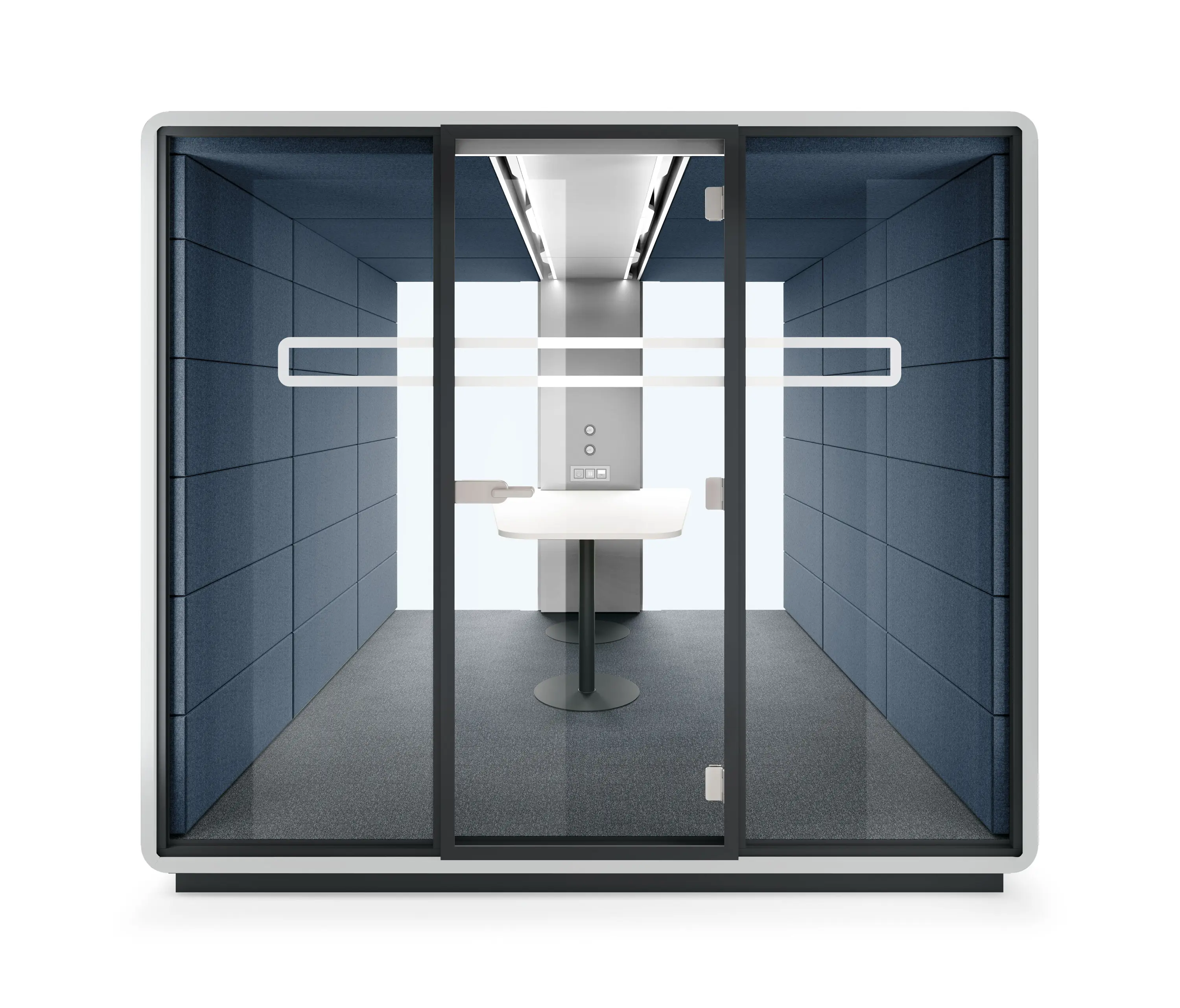 Hushoffice - HushMeet.L | Large Meeting Pod | Indigo