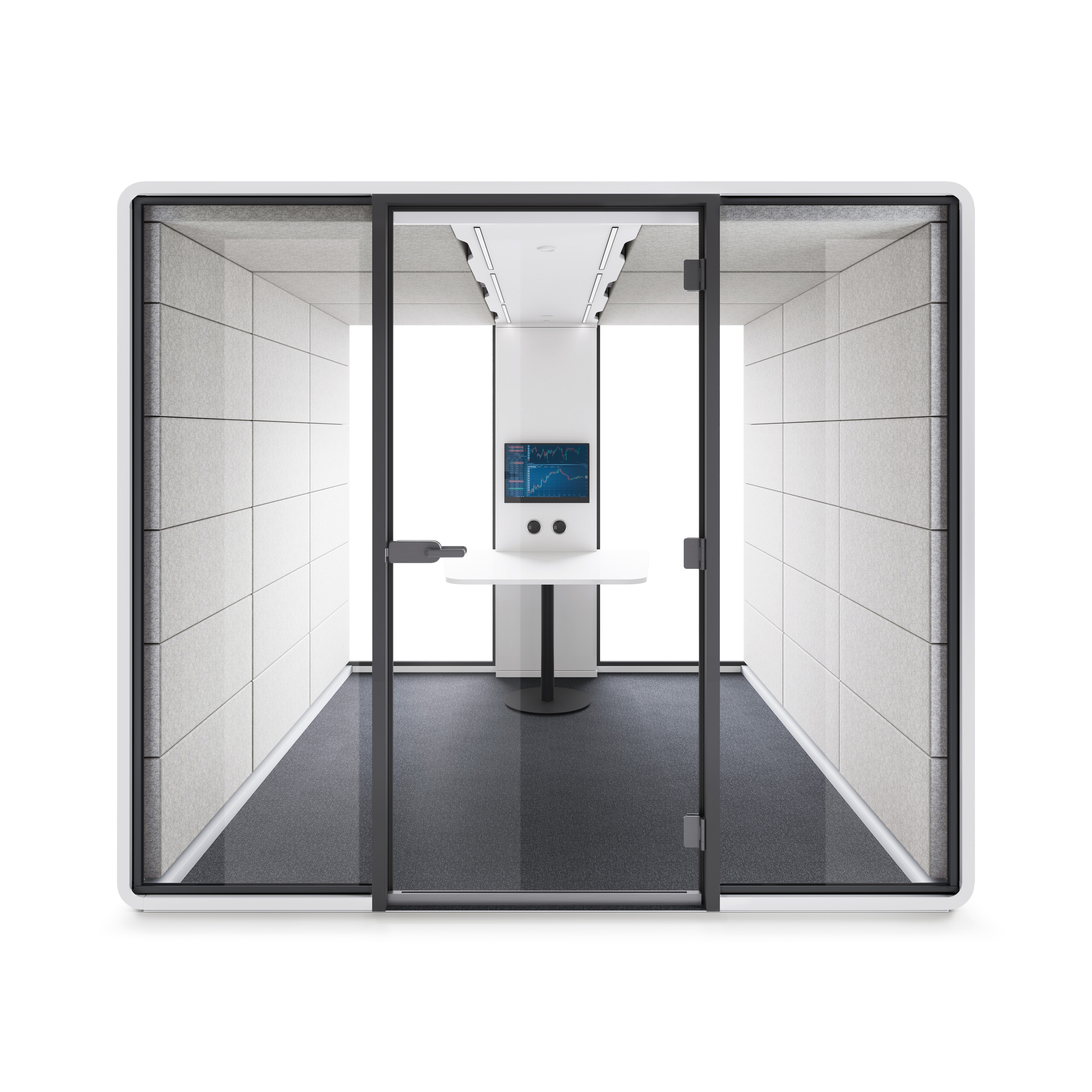 Mostra il prodotto HushAccess.L | Large Meeting Pod (ADA-compliant) | Pelican del produttore Hushoffice