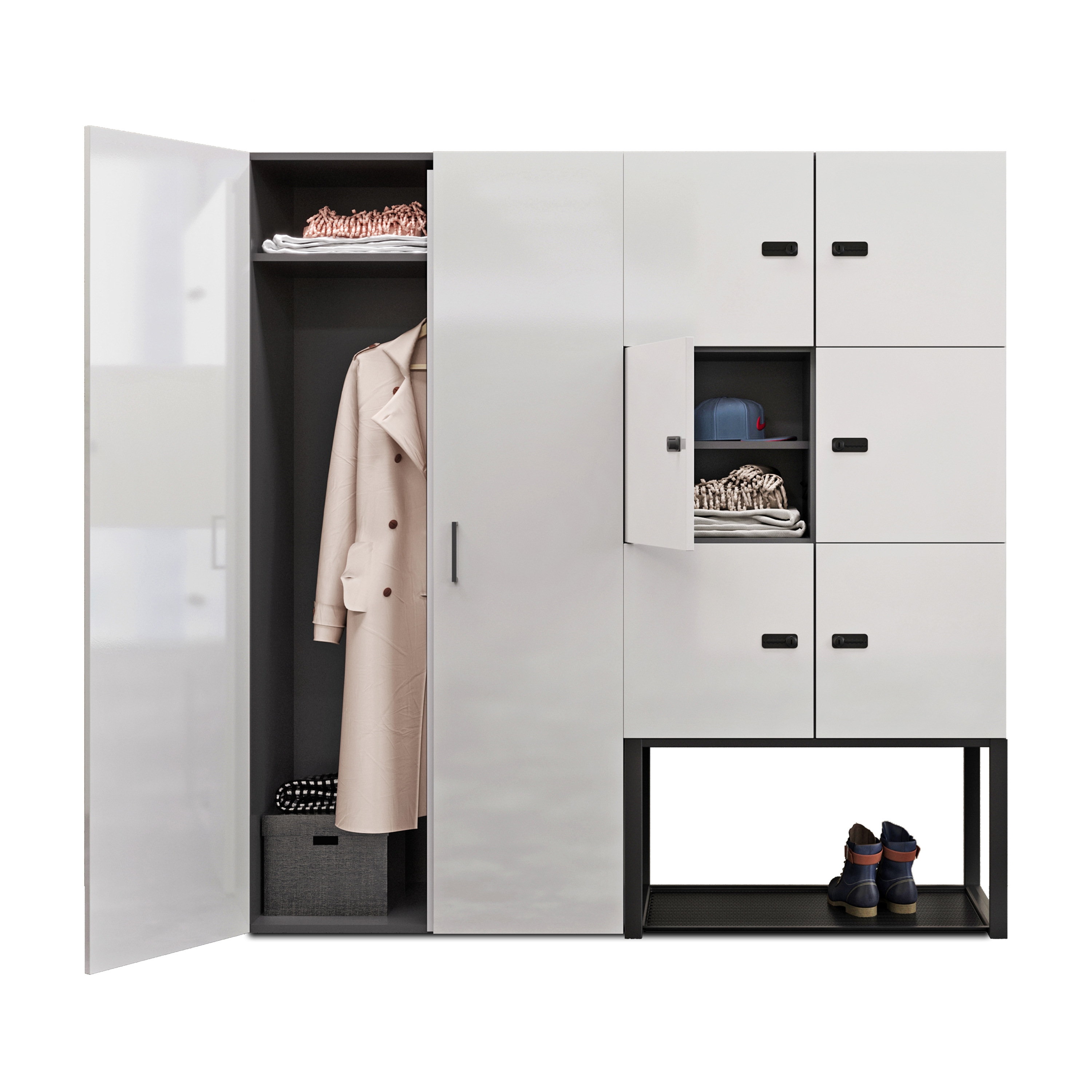 Mostra il prodotto Hushoffice | Agile Office | HushLock office lockers and cabinets del produttore Hushoffice
