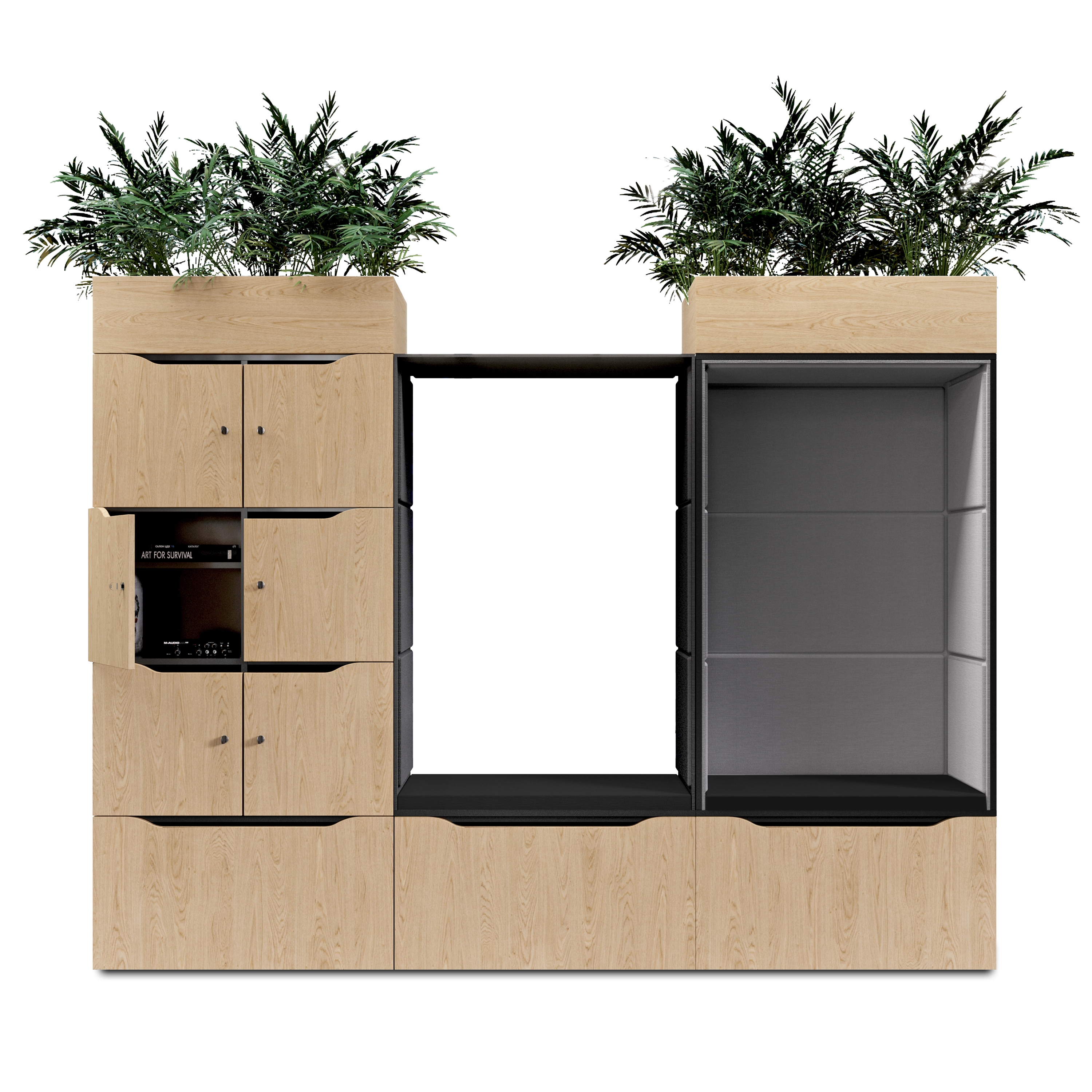 Mostrar el producto Hushoffice | Agile Office | HushLock office lockers and cabinets del fabricante Hushoffice