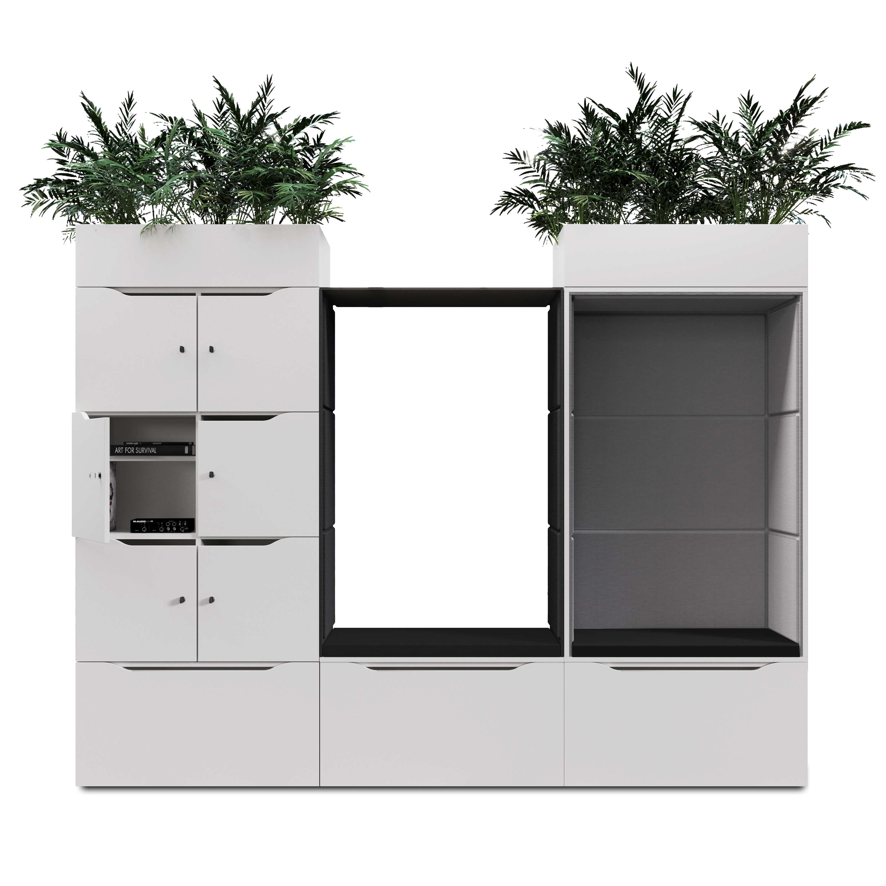 Hushoffice | Agile Office | HushLock office lockers and cabinets
