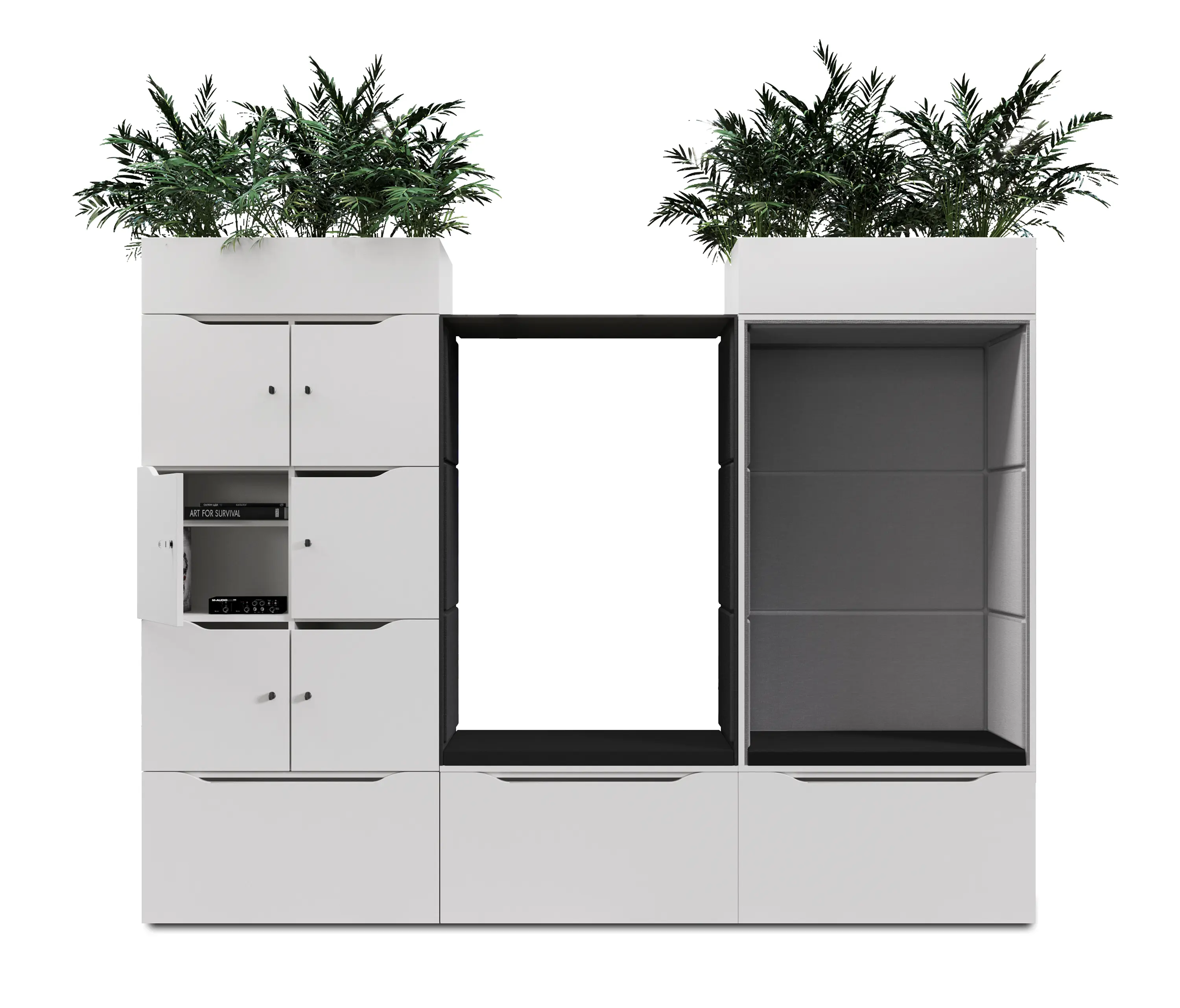 Hushoffice - Hushoffice | Agile Office | HushLock office lockers and cabinets
