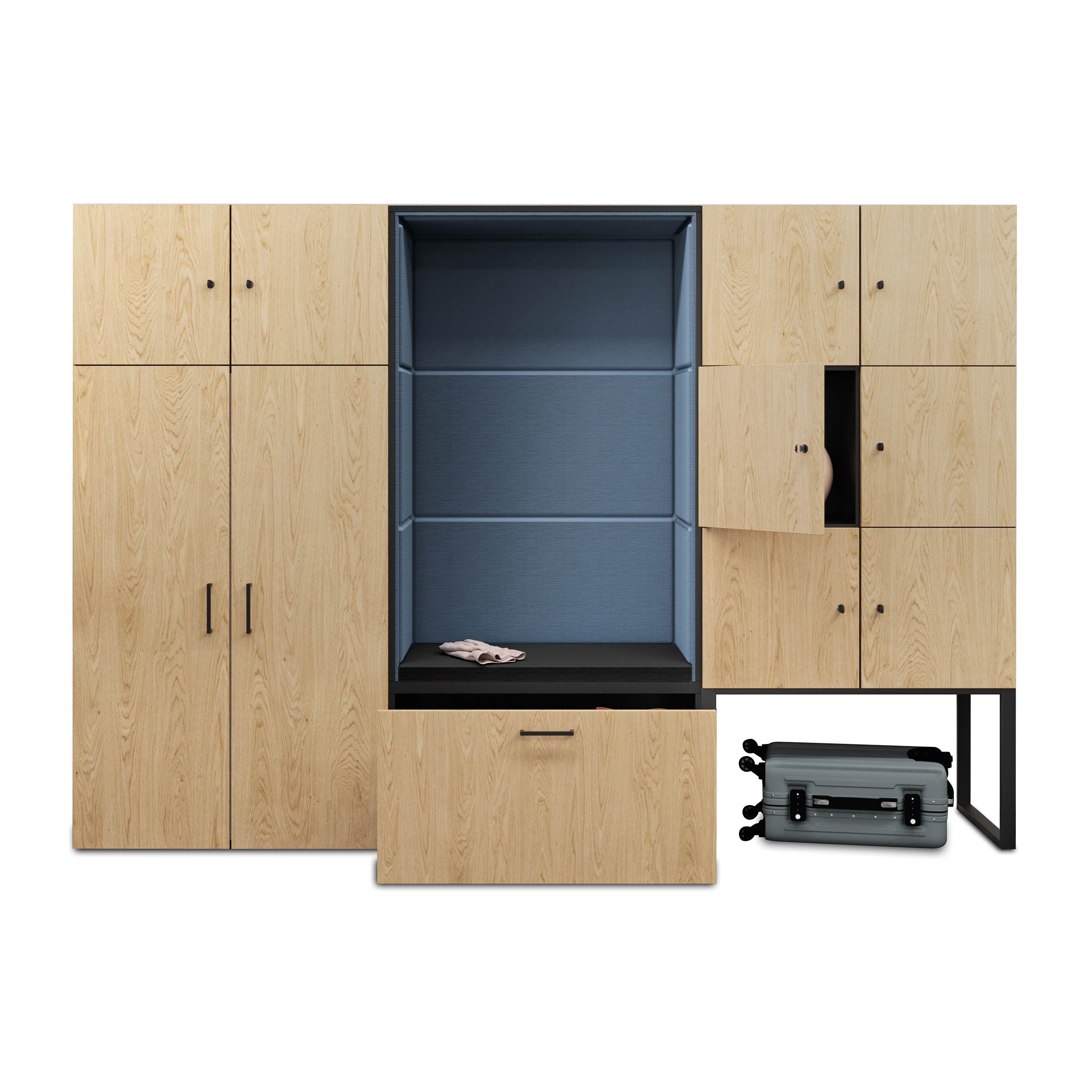 Afficher le produit Hushoffice | Agile Office | HushLock office lockers and cabinets du fabricant Hushoffice