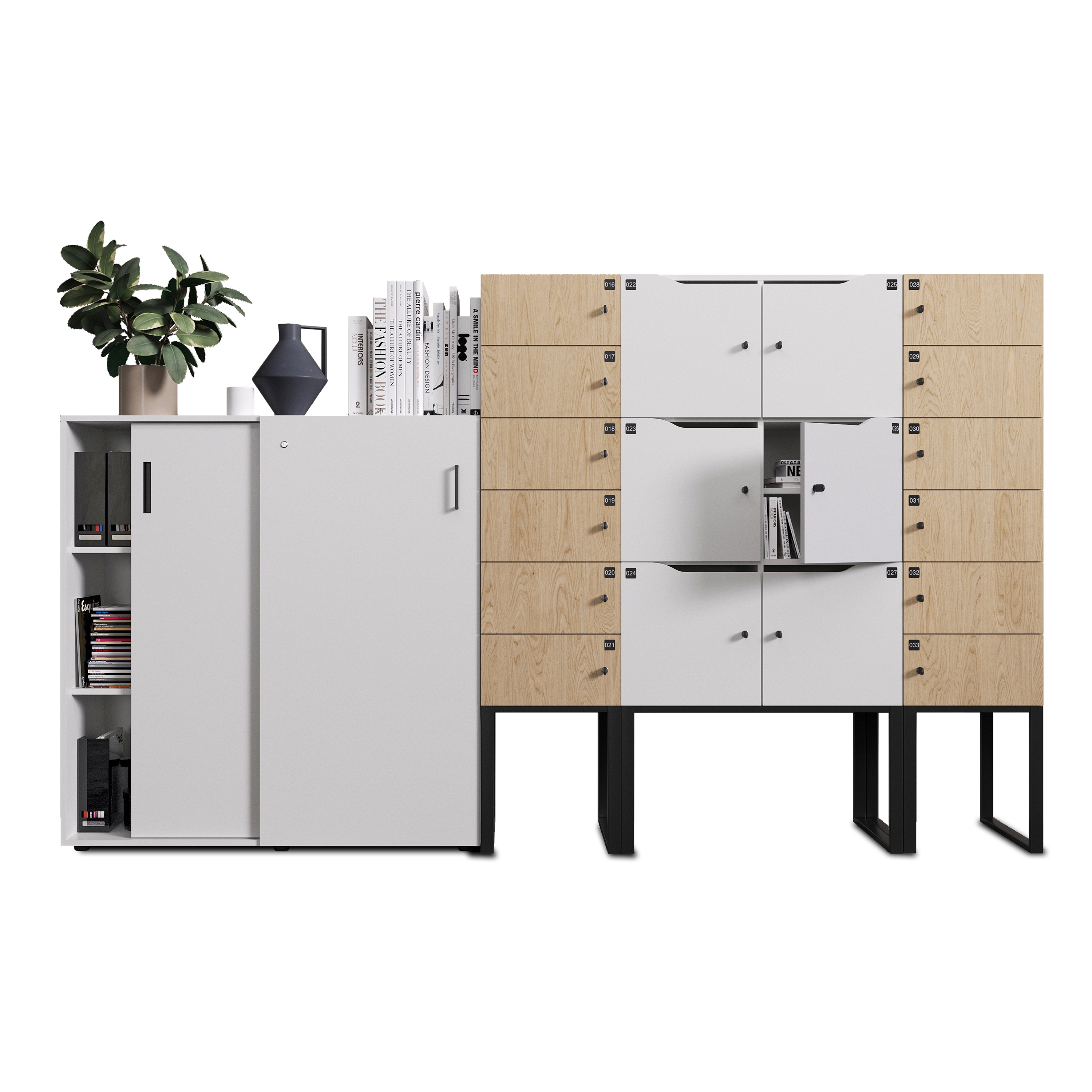Display product Hushoffice | Agile Office | HushLock office lockers and cabinets from manufacturer Hushoffice