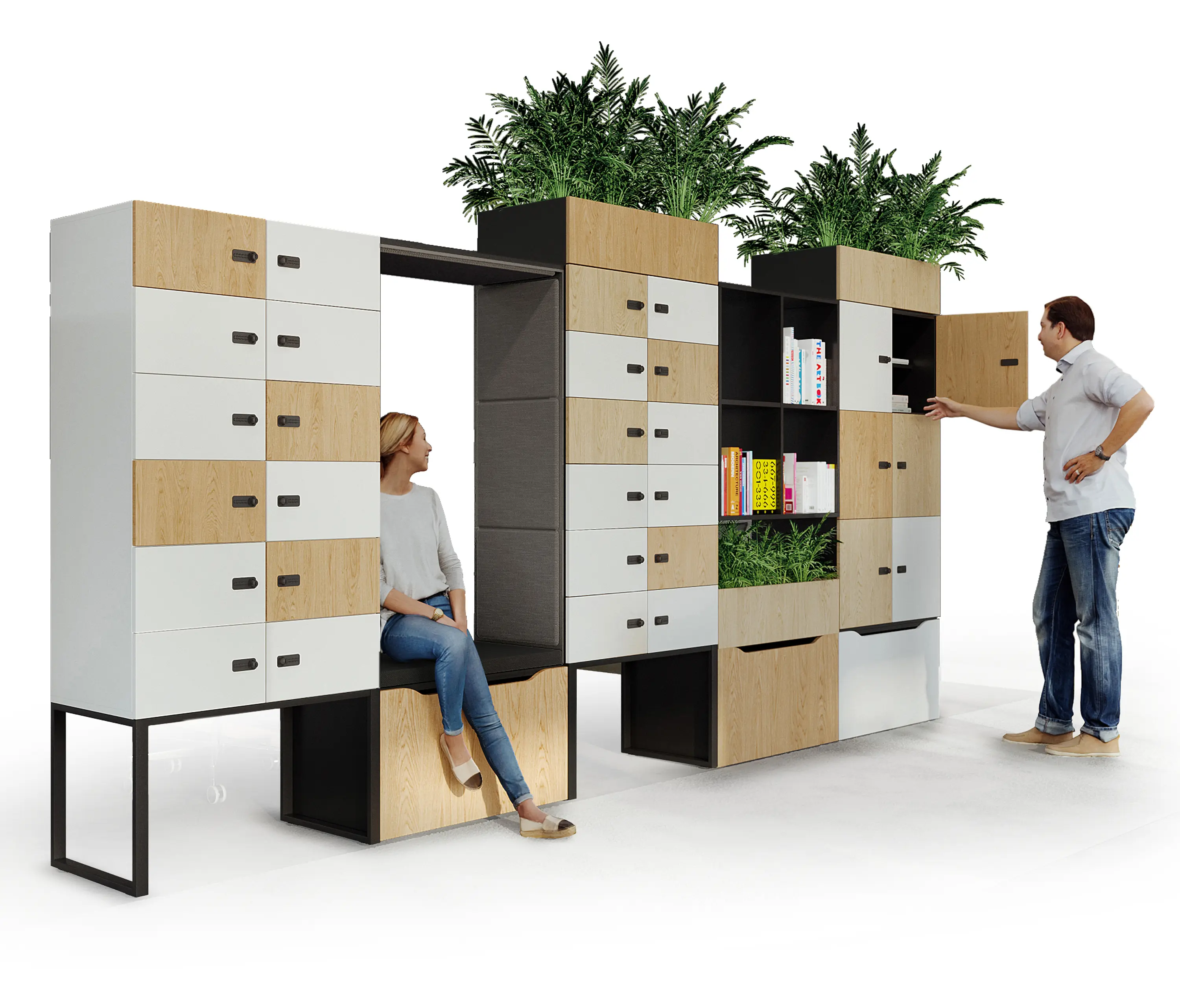 Hushoffice - Hushoffice | Agile Office | HushLock office lockers and cabinets