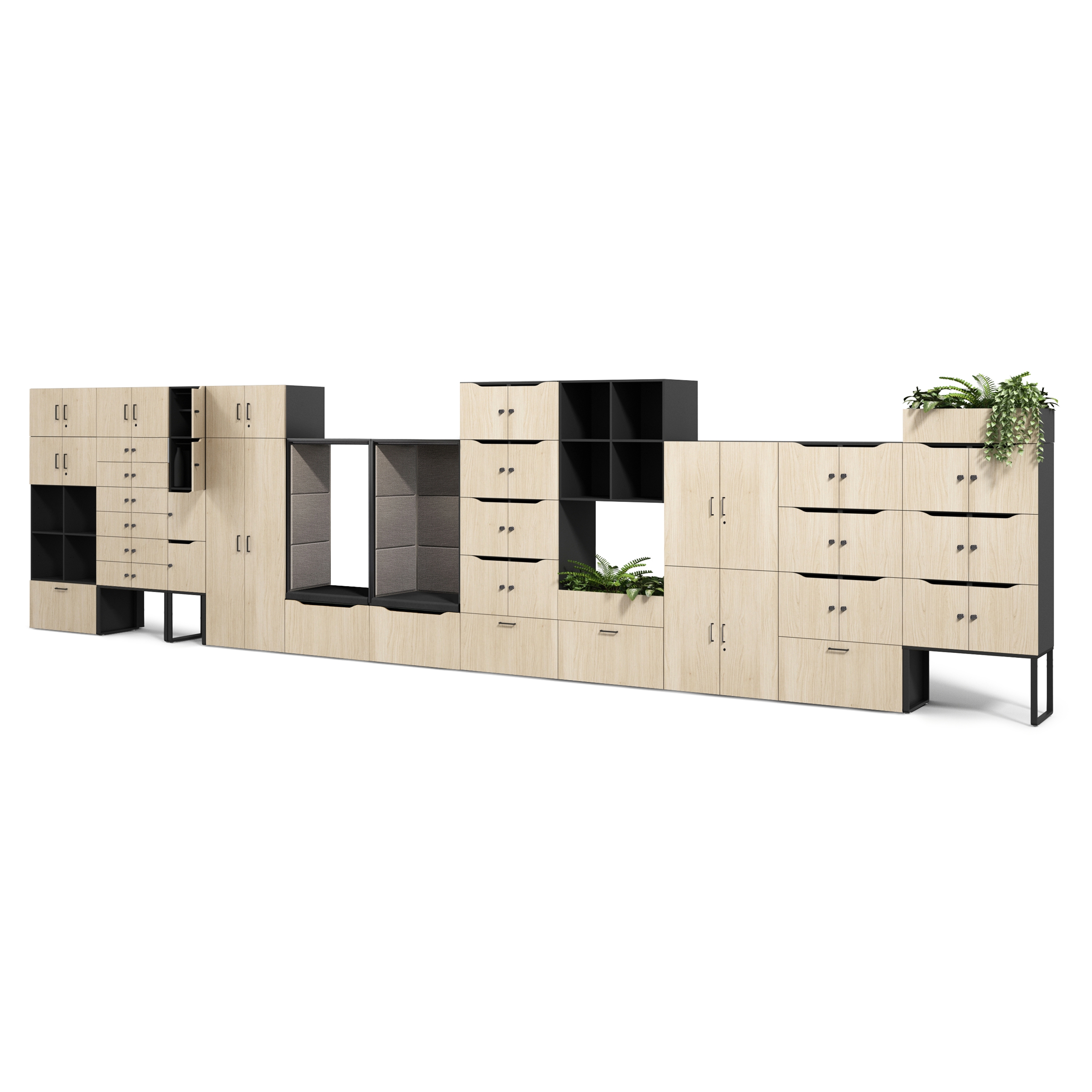 Mostra il prodotto Hushoffice | Agile Office | HushLock office lockers and cabinets del produttore Hushoffice