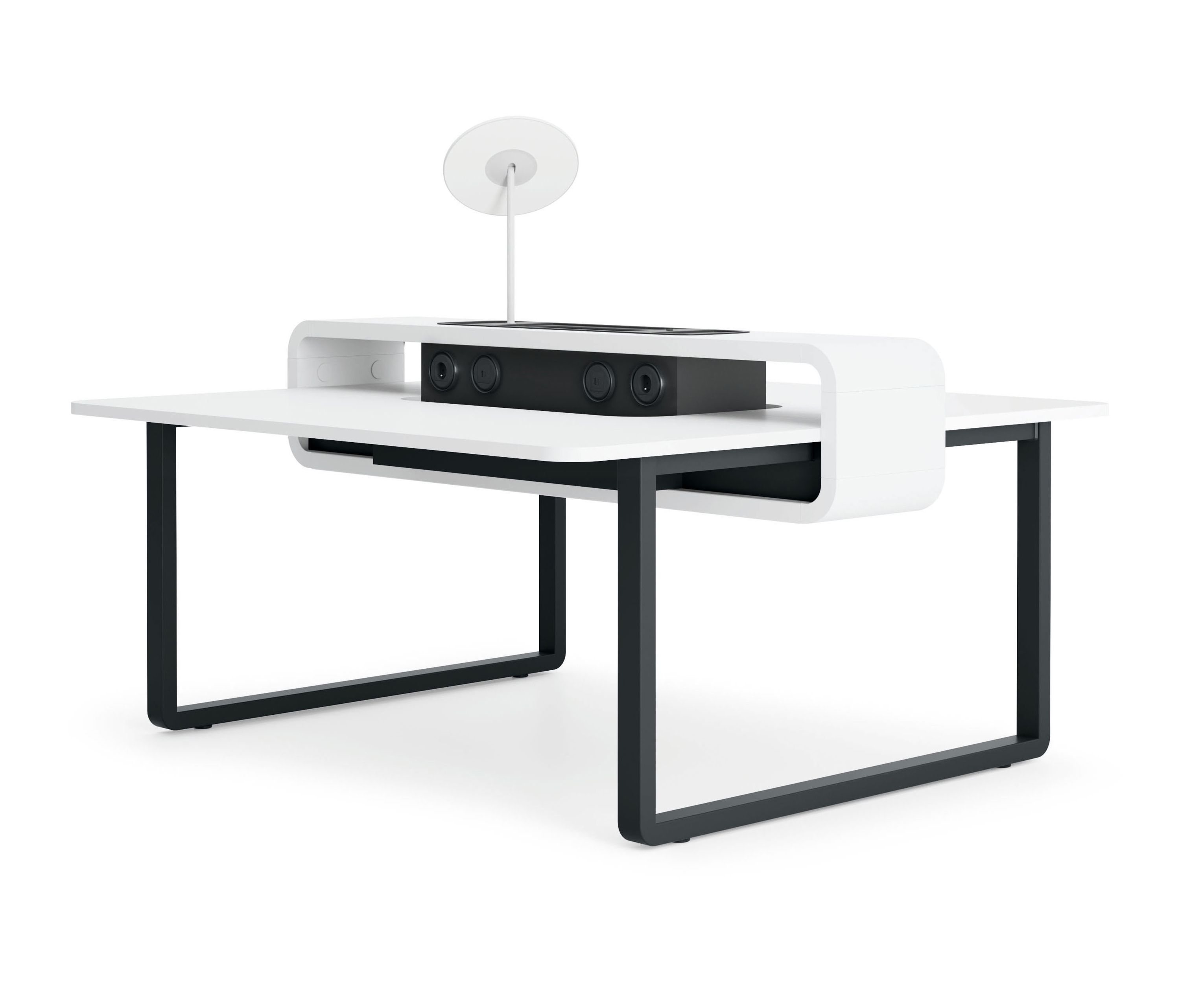 Display product HushSpot | Coworking Table 4 seats from manufacturer Hushoffice