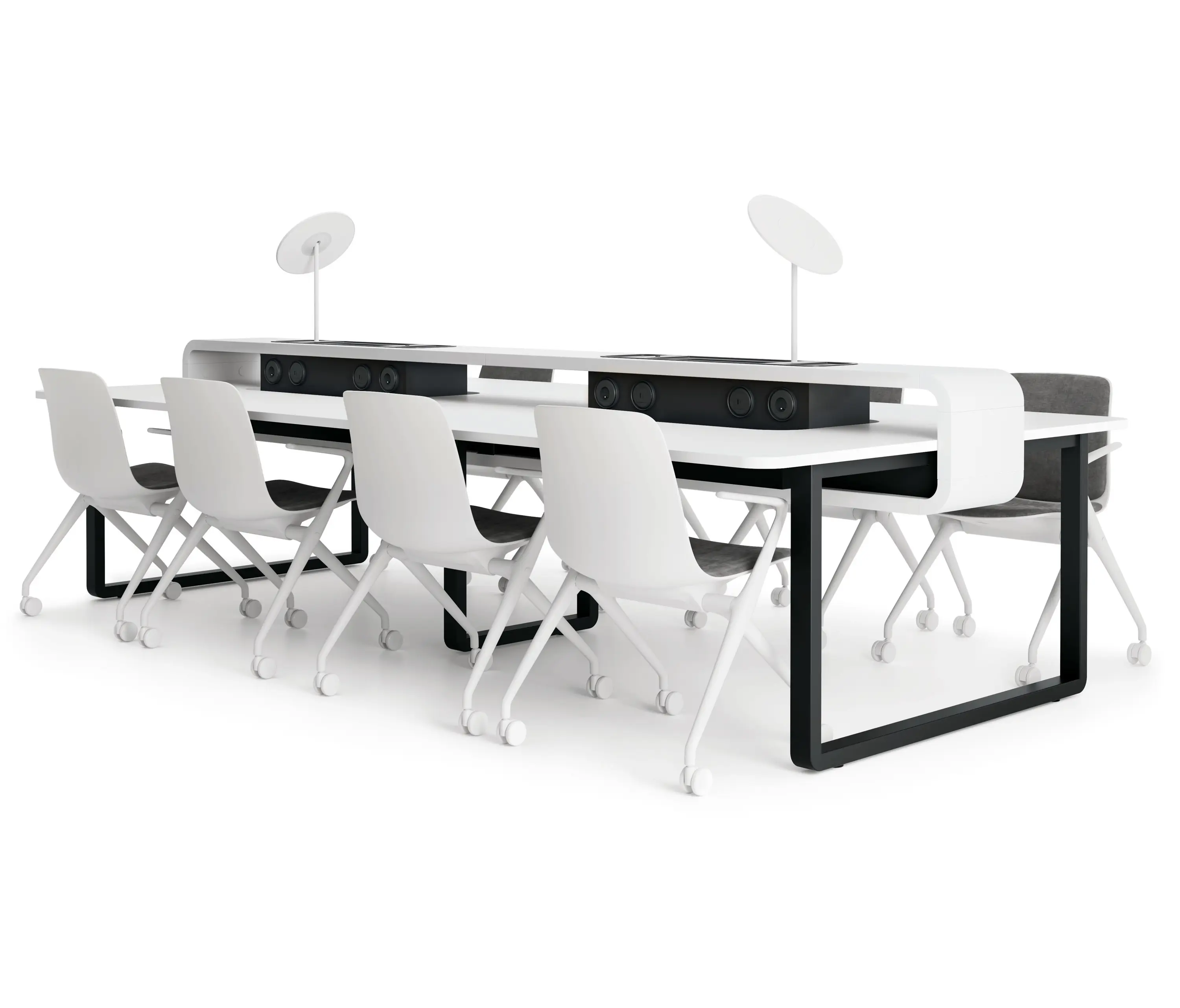 Hushoffice - HushSpot | Coworking Table 8 seats