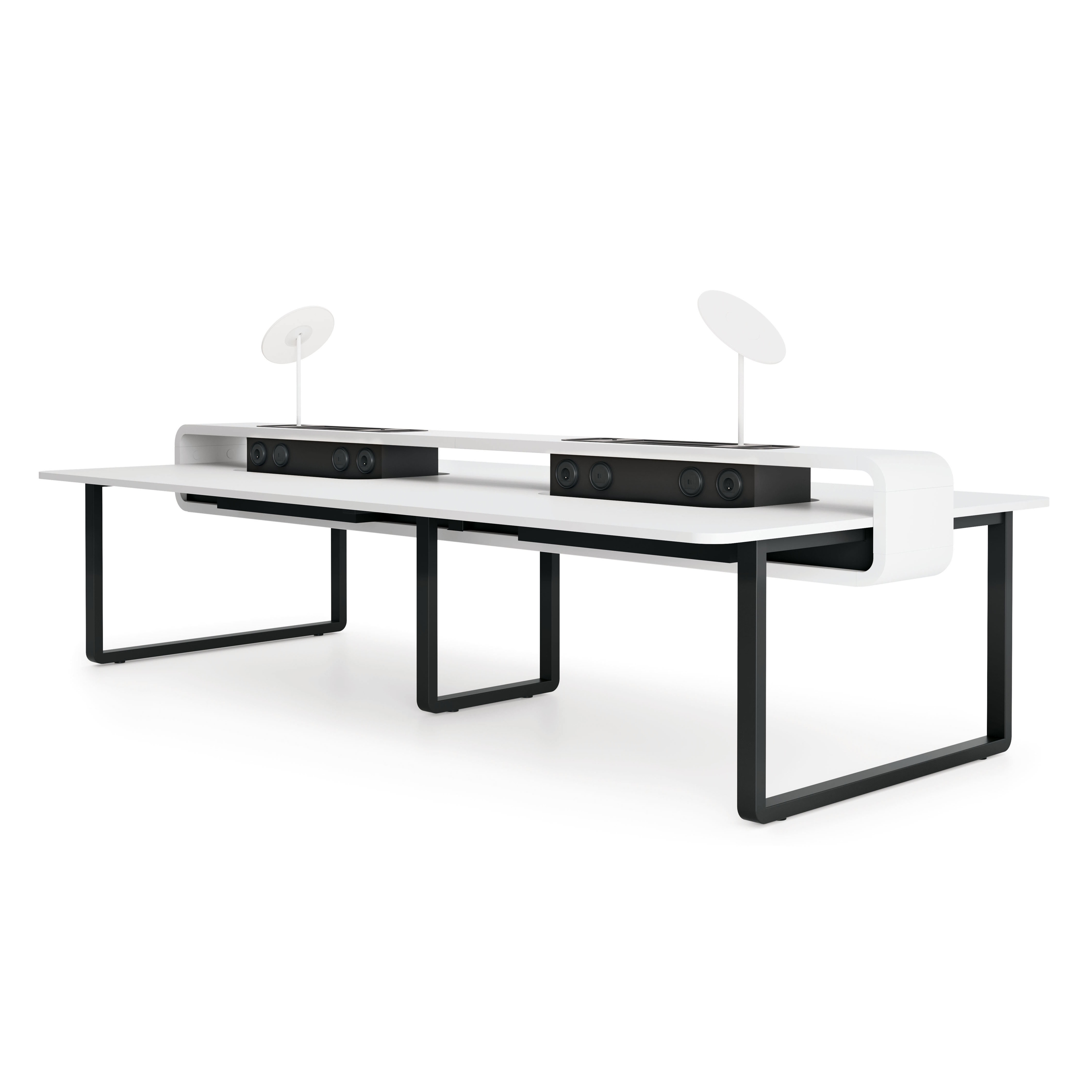 Display product HushSpot | Coworking Table 8 seats from manufacturer Hushoffice