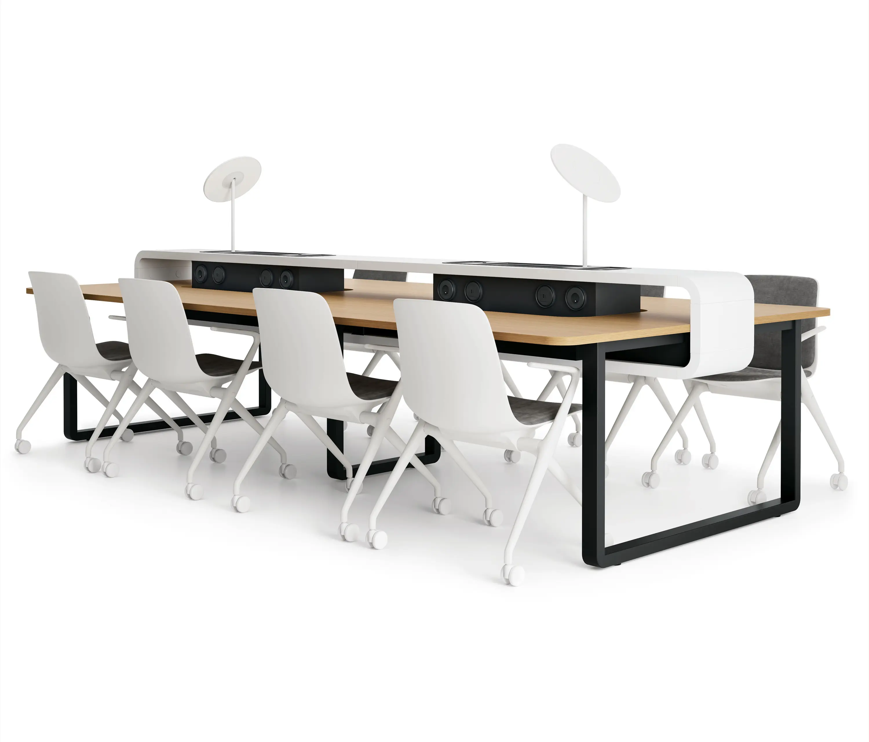Hushoffice - HushSpot | Coworking Table 8 seats