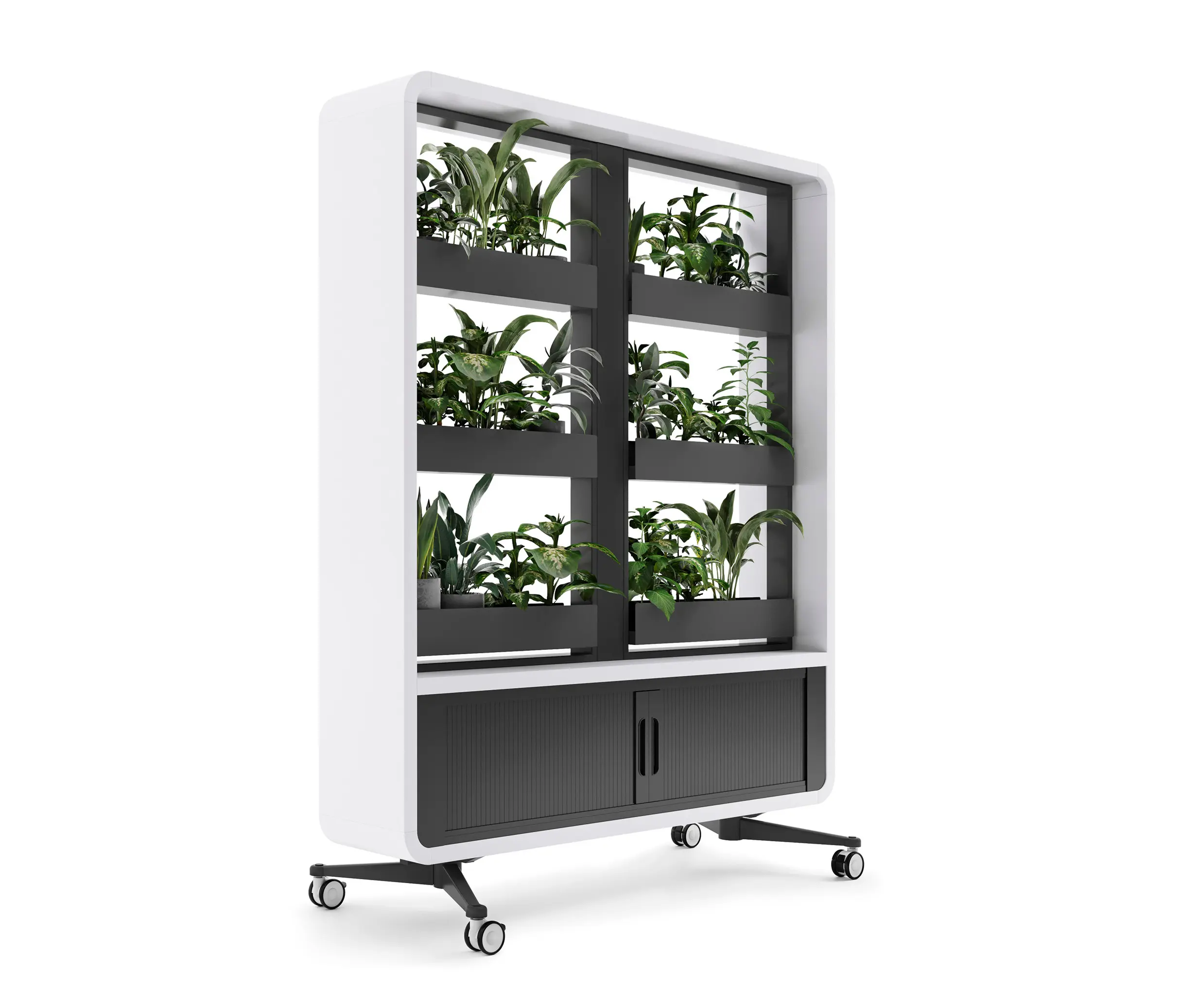 Hushoffice - HushWall | 6 Pots Cabinet