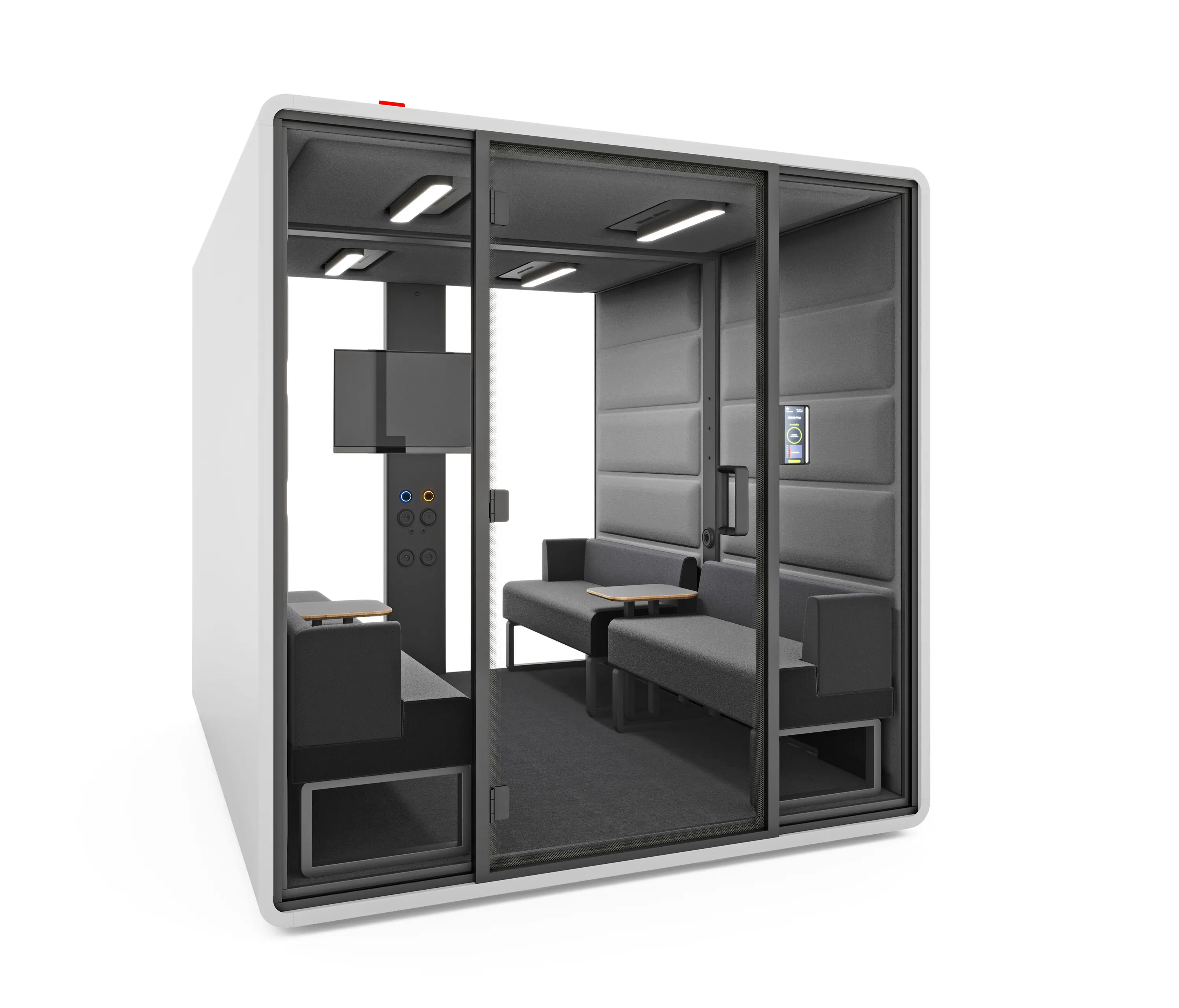 Hushoffice - hushFree.L dark grey