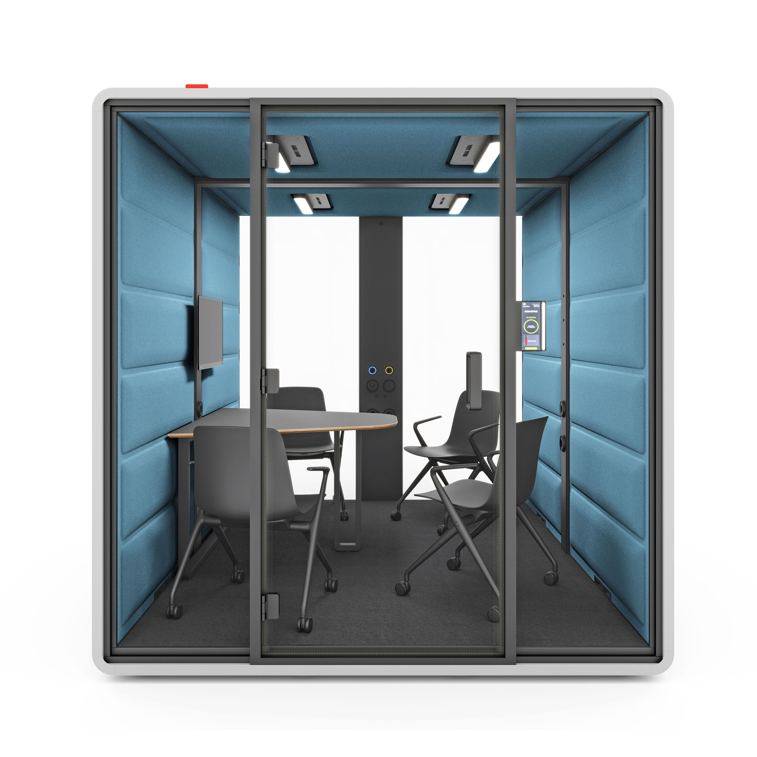 Display product hushFree.L blue from manufacturer Hushoffice