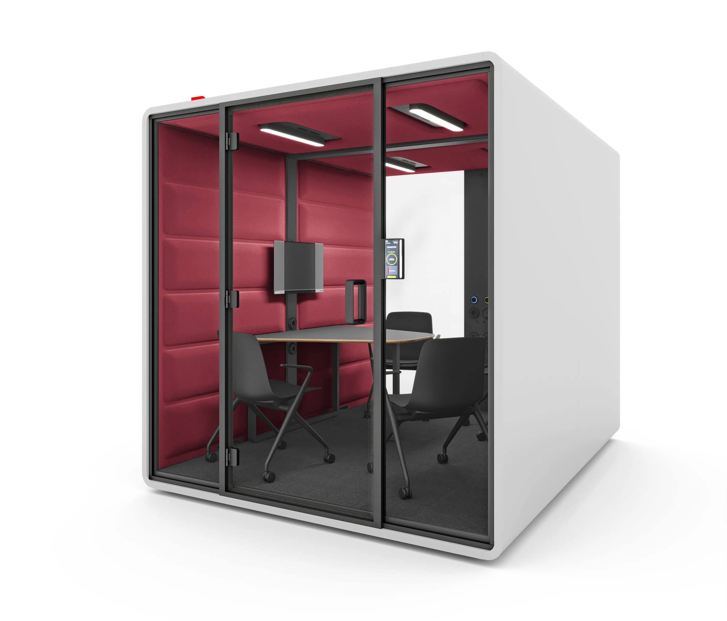 Hushoffice - hushFree.L red