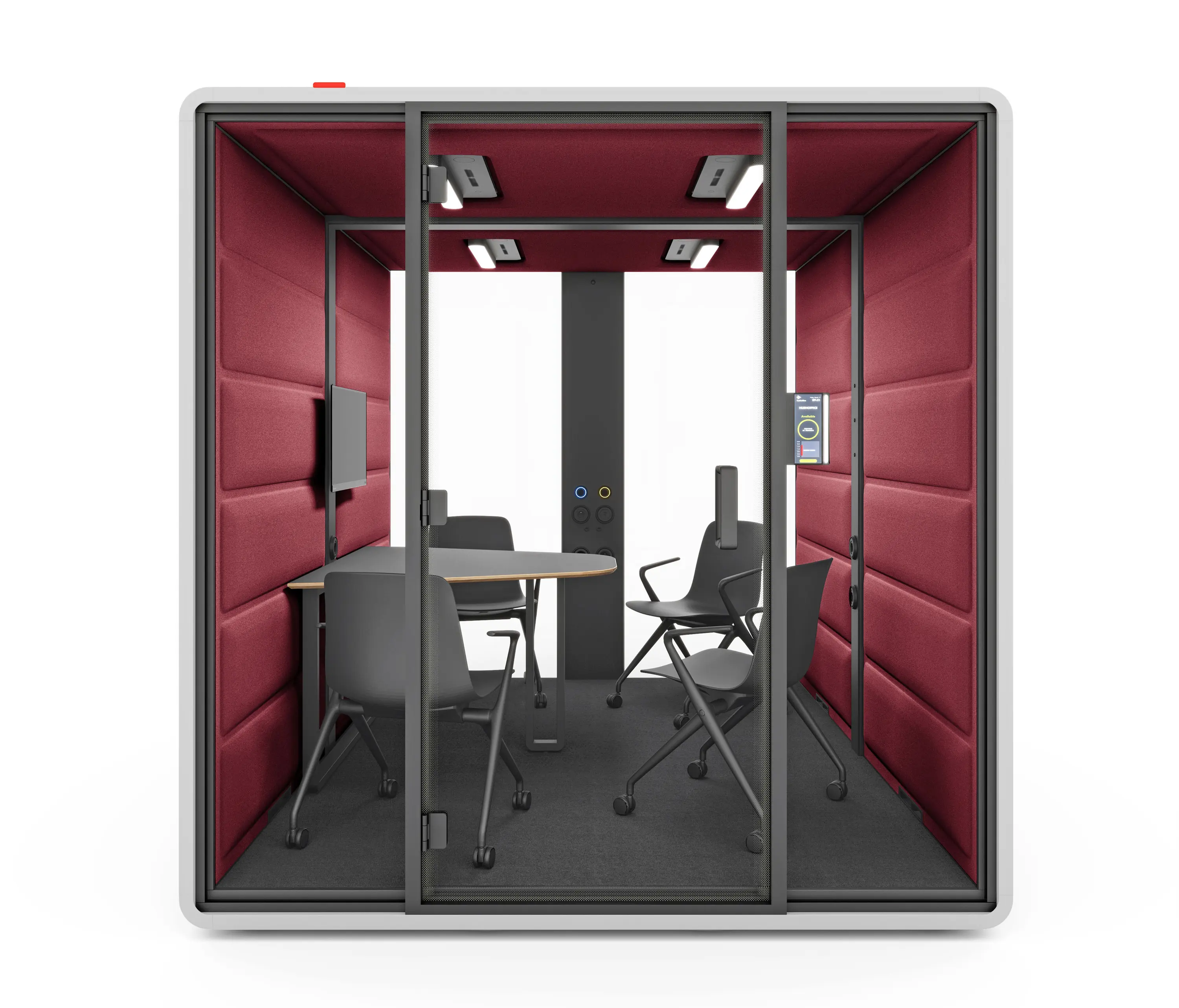 Hushoffice - hushFree.L red