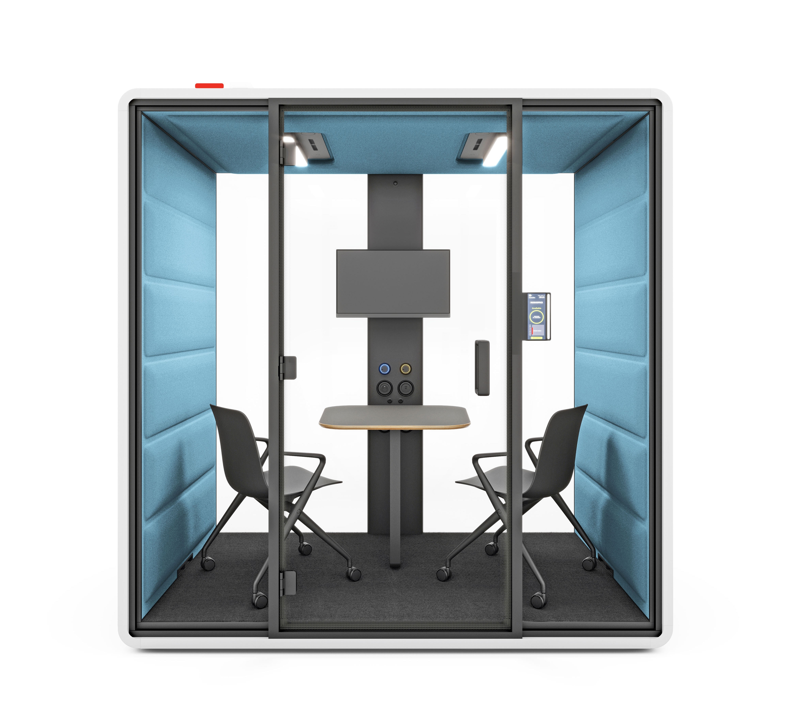 Display product hushFree.M blue from manufacturer Hushoffice