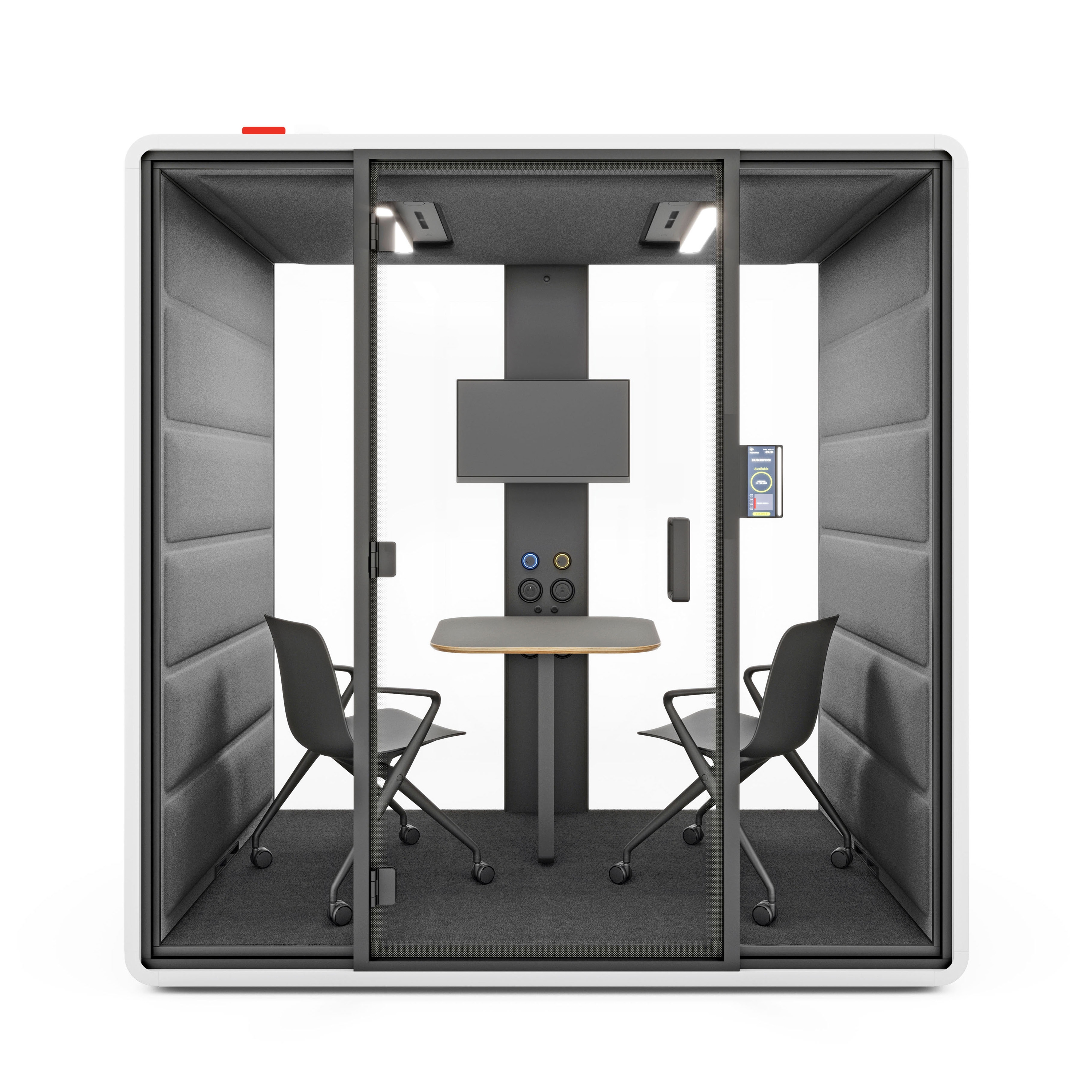 Display product hushFree.M dark grey from manufacturer Hushoffice