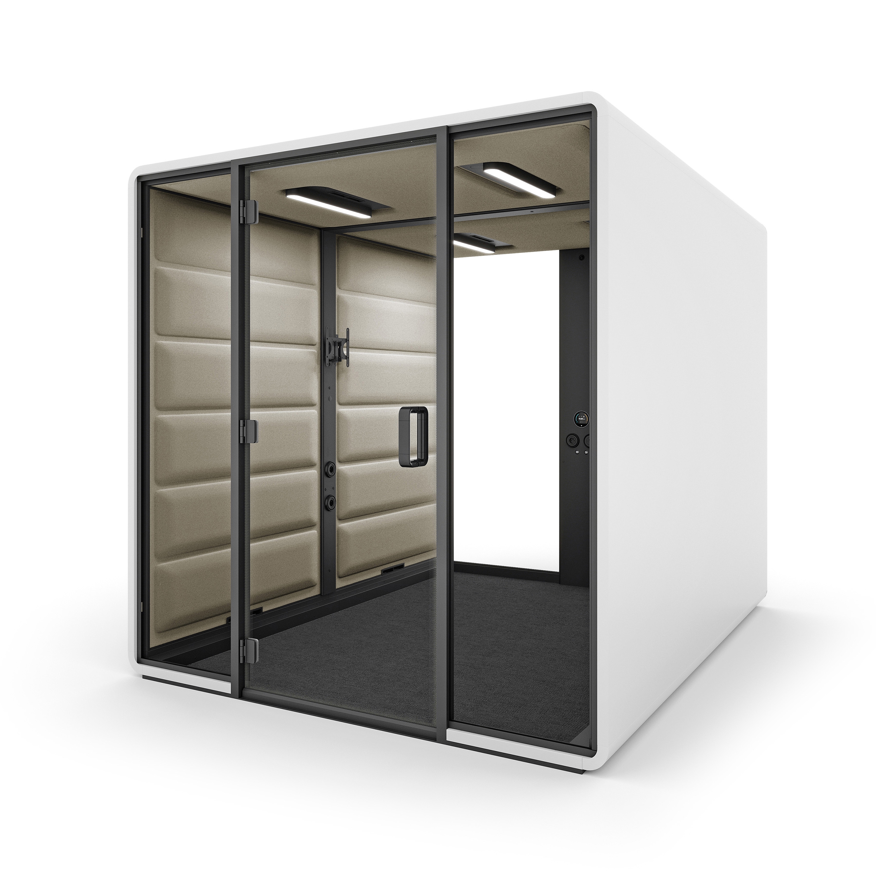 Display product HushFree.Access.L | Beige from manufacturer Hushoffice