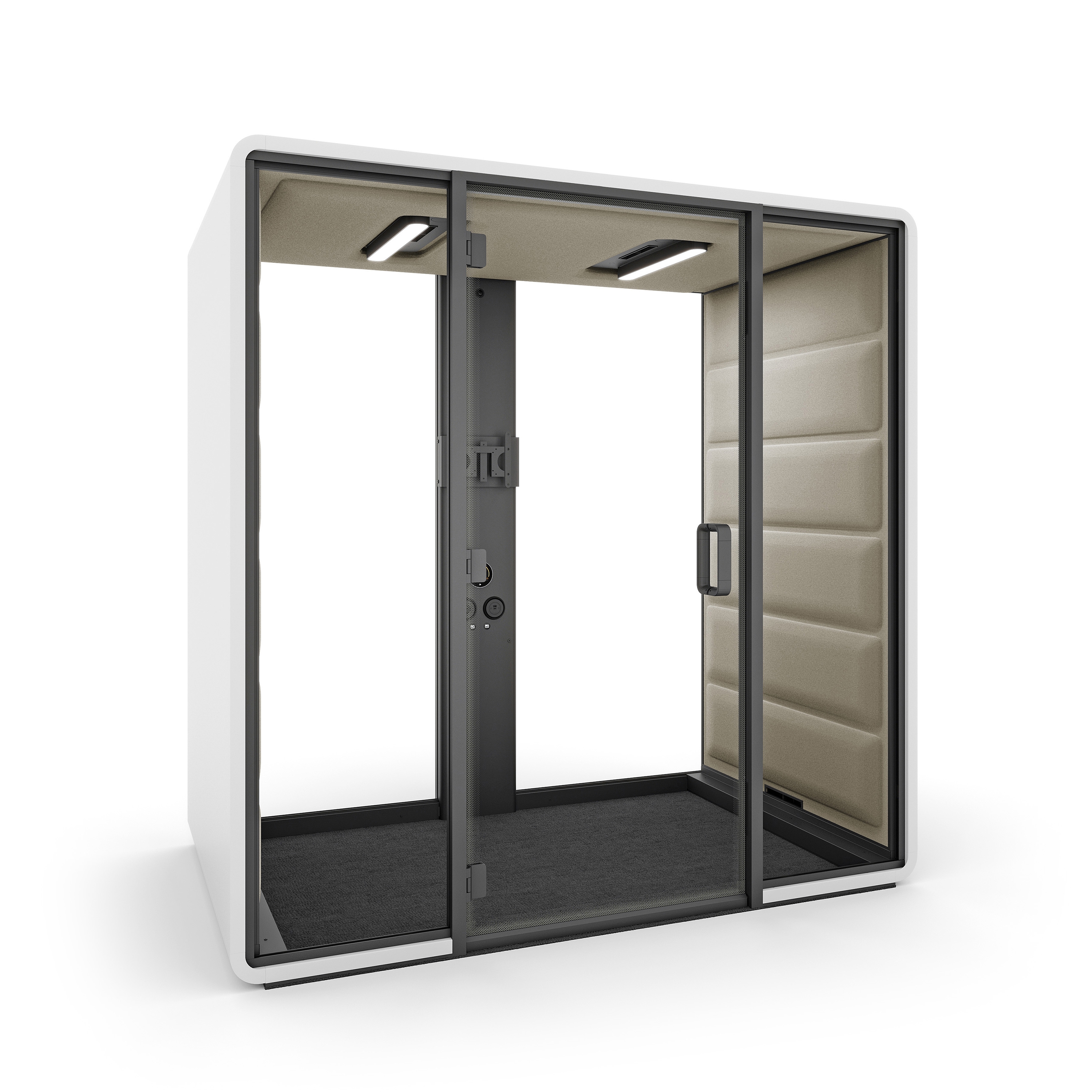 Display product HushFree.Access.M | Beige from manufacturer Hushoffice