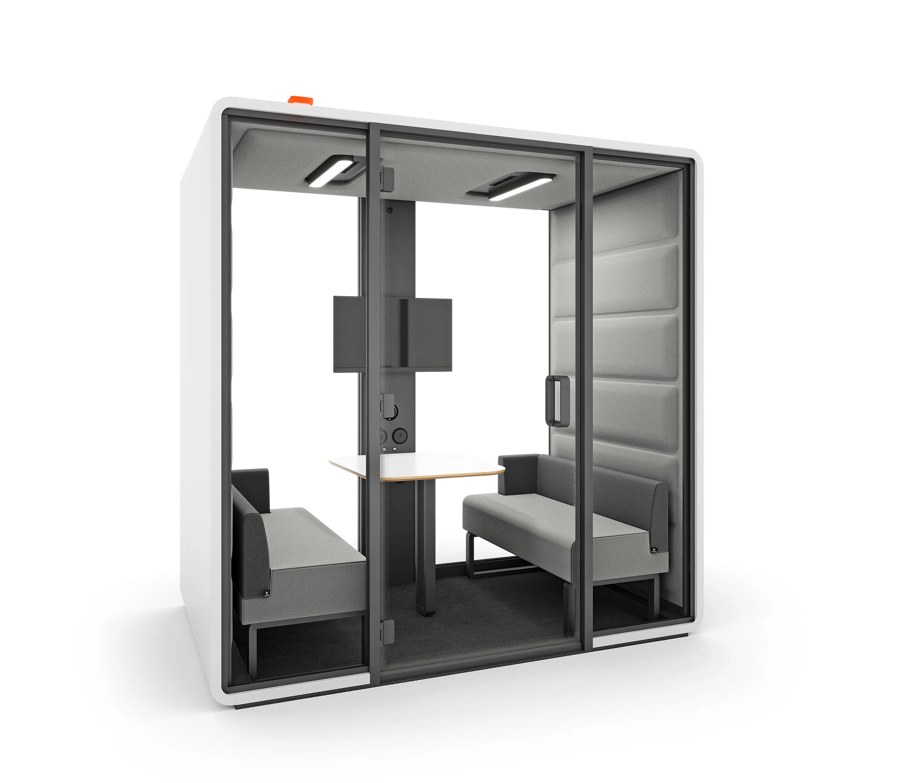 Hushoffice - HushFree.Access.M | Light grey