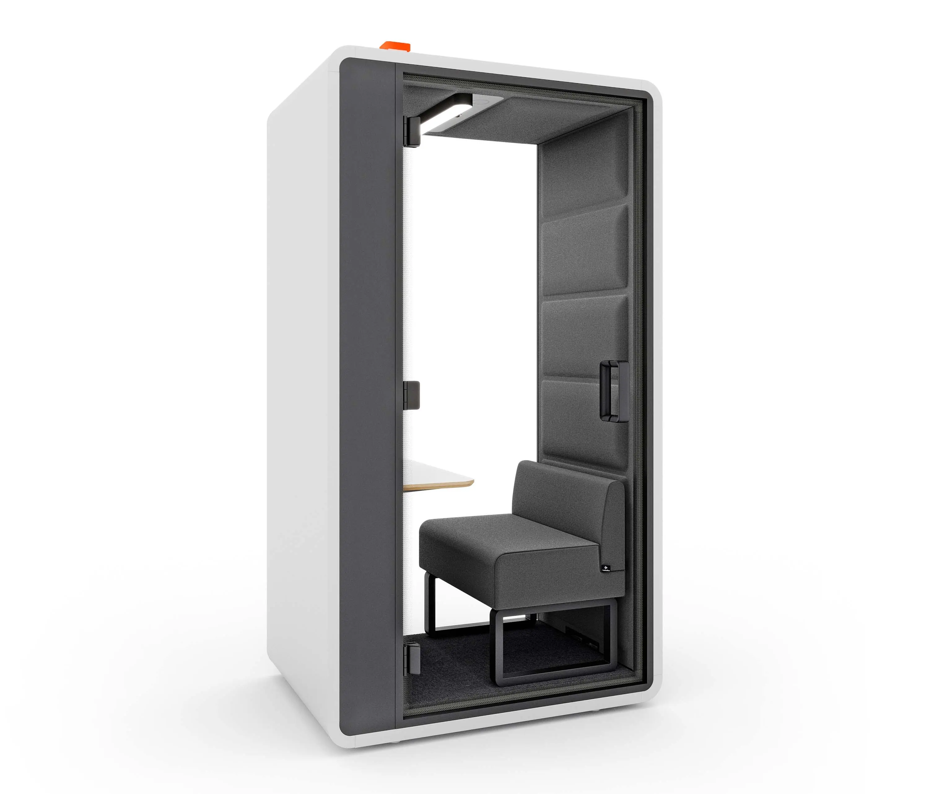 Hushoffice - HushFree.S.Hybrid | Dark grey
