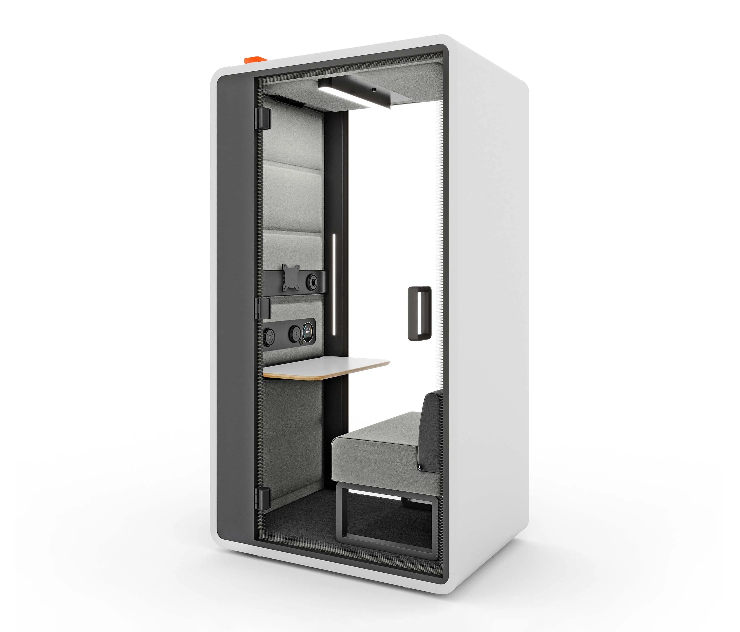 Hushoffice - HushFree.S.Hybrid | Light grey