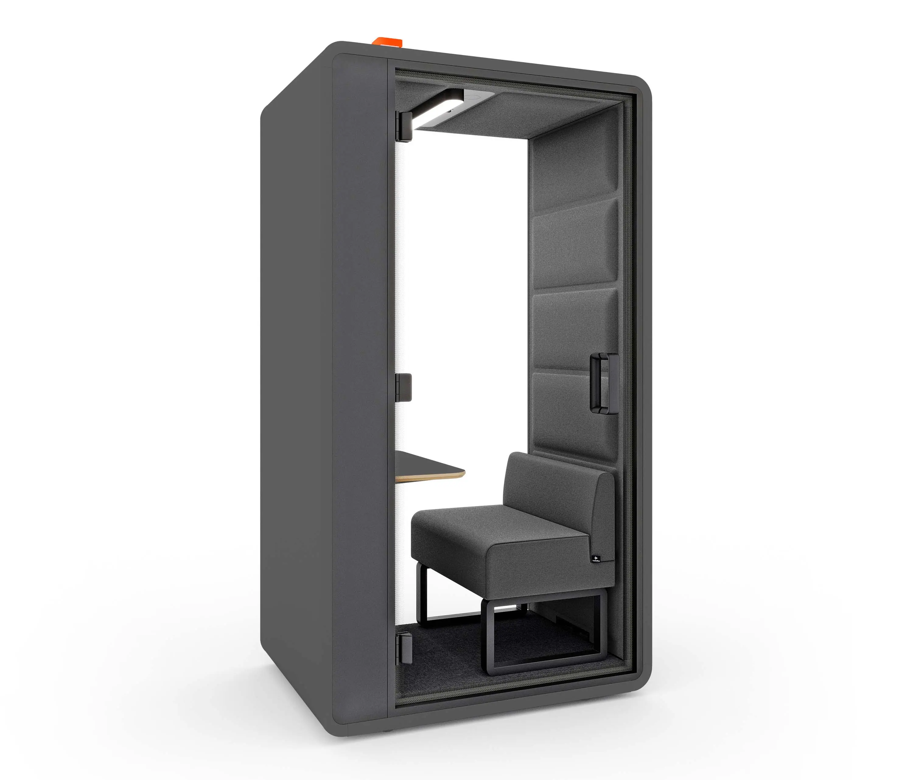 Hushoffice - HushFree.S.Hybrid | Dark grey