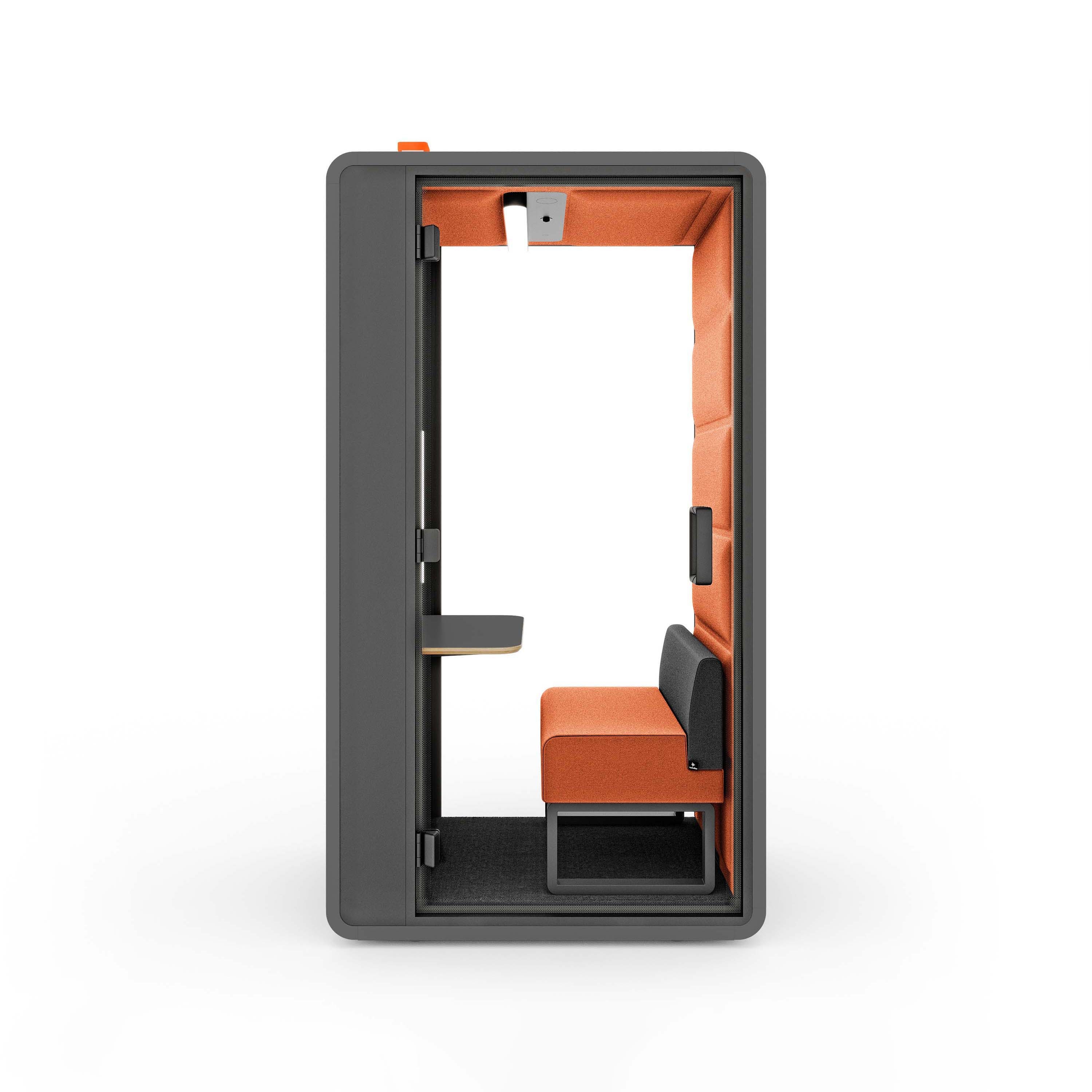 Display product HushFree.S.Hybrid | Orange from manufacturer Hushoffice