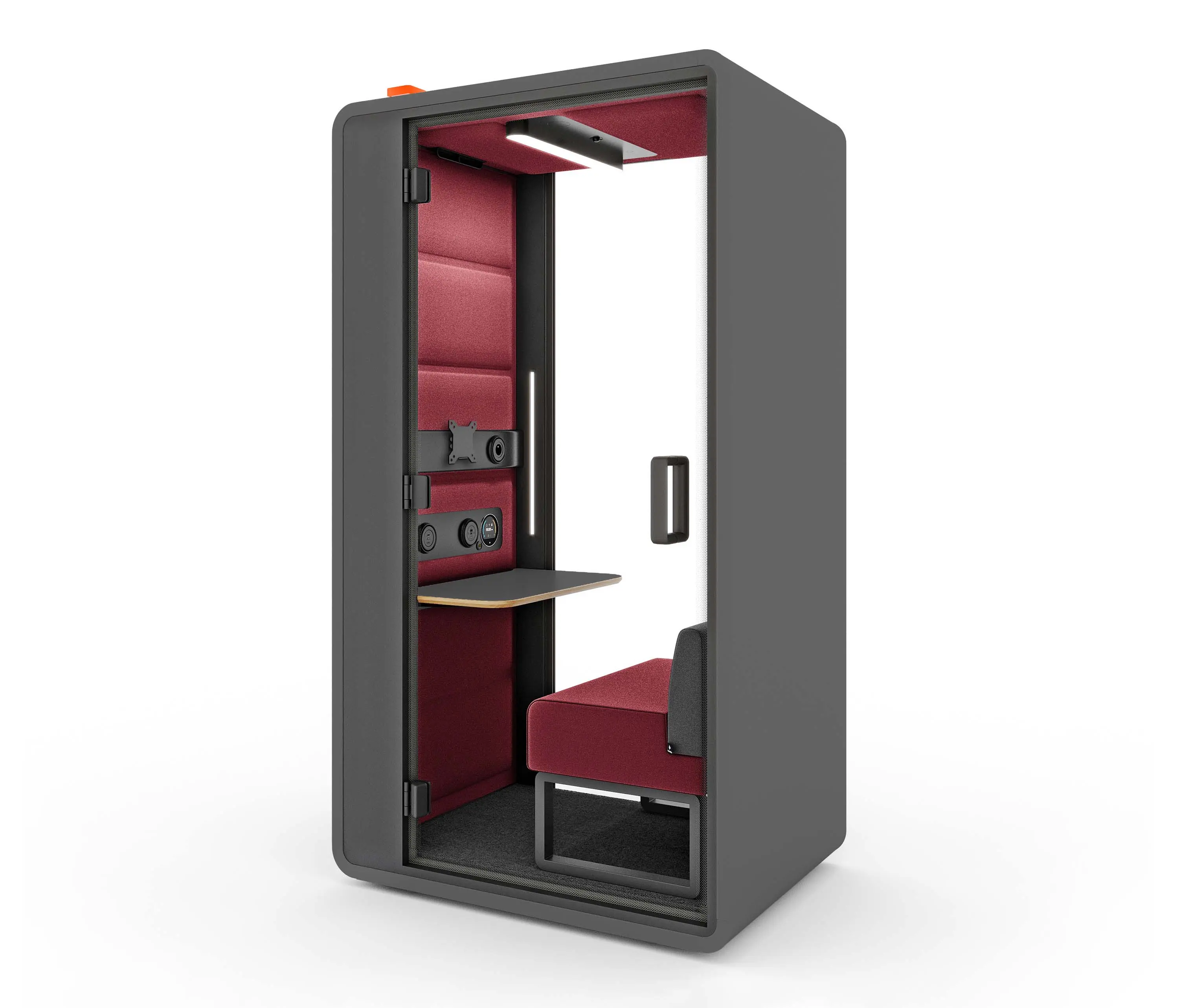 Hushoffice - HushFree.S.Hybrid | Red