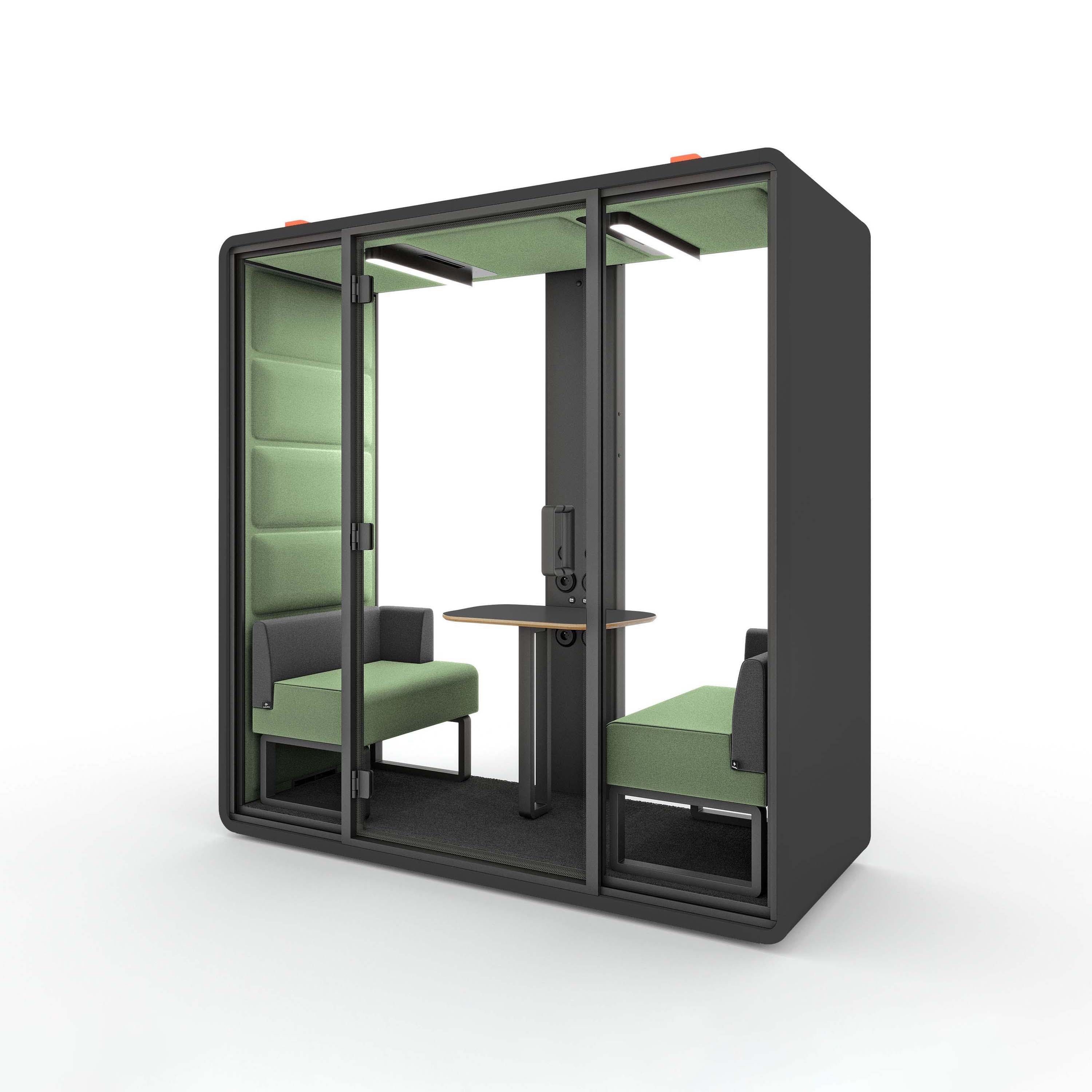 Display product HushFree.XM | Green from manufacturer Hushoffice