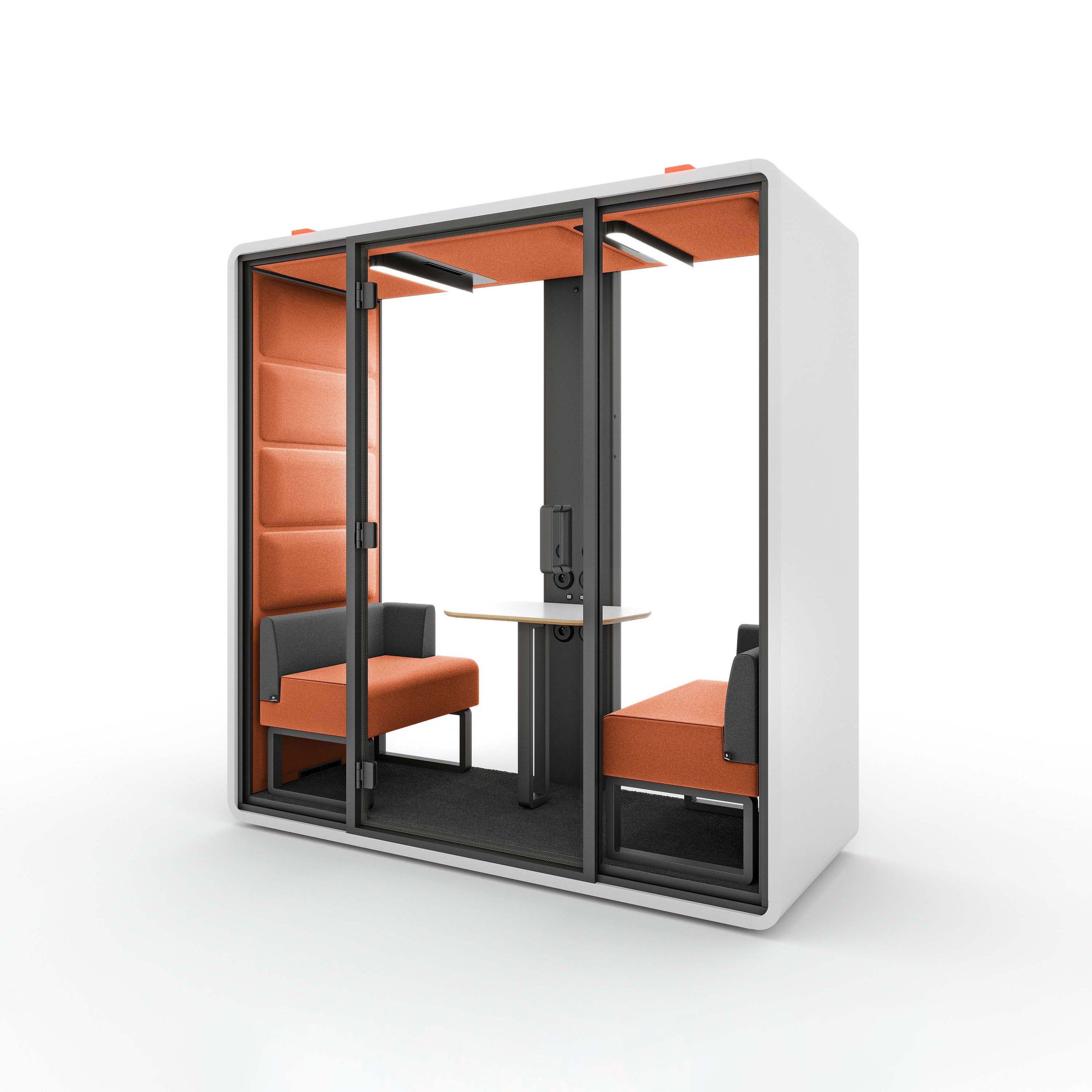 Display product HushFree.XM | Orange from manufacturer Hushoffice