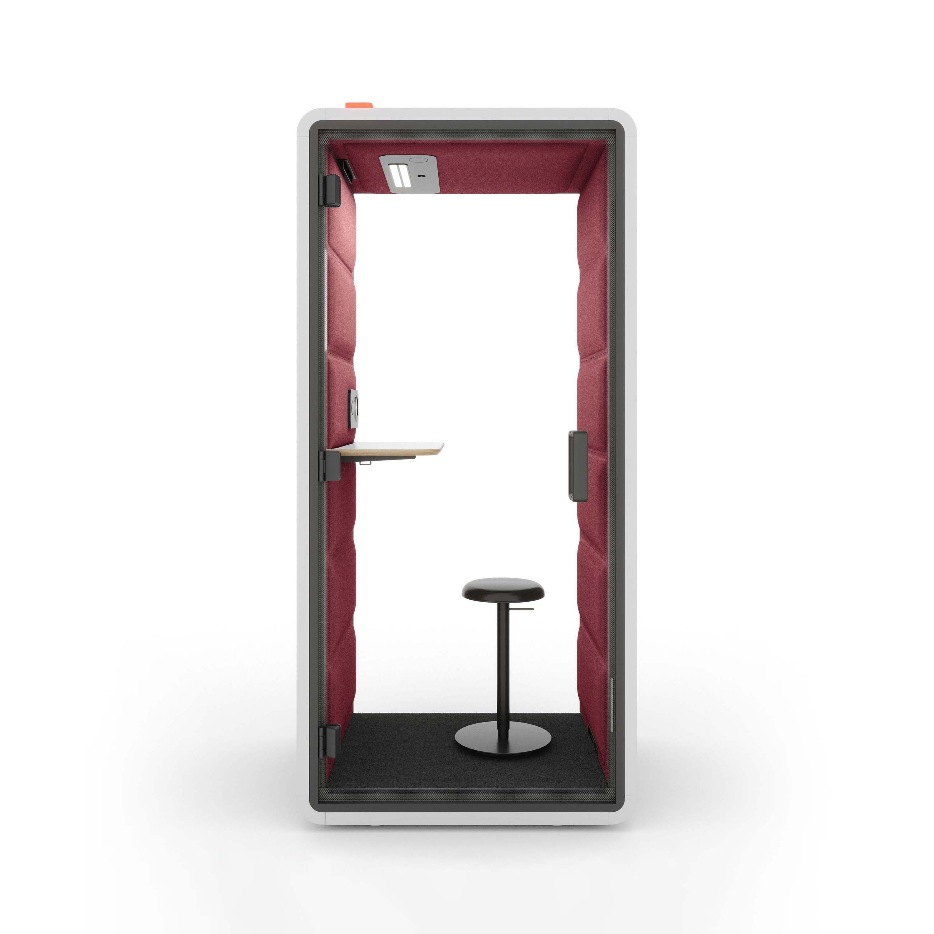 Display product HushFree.XS | Red from manufacturer Hushoffice
