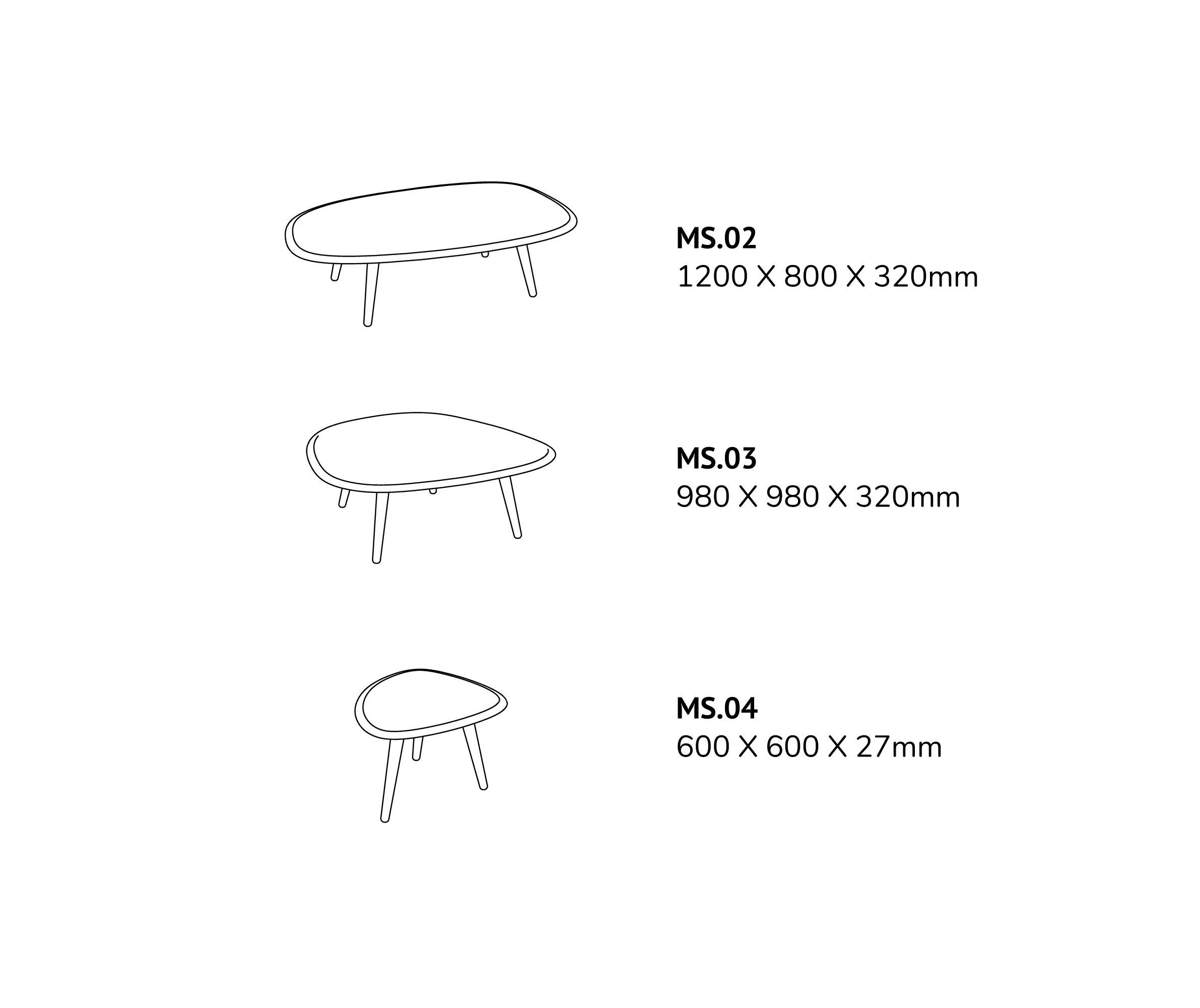 Monitillo 1980 - Fiume | Tables and Console Tables