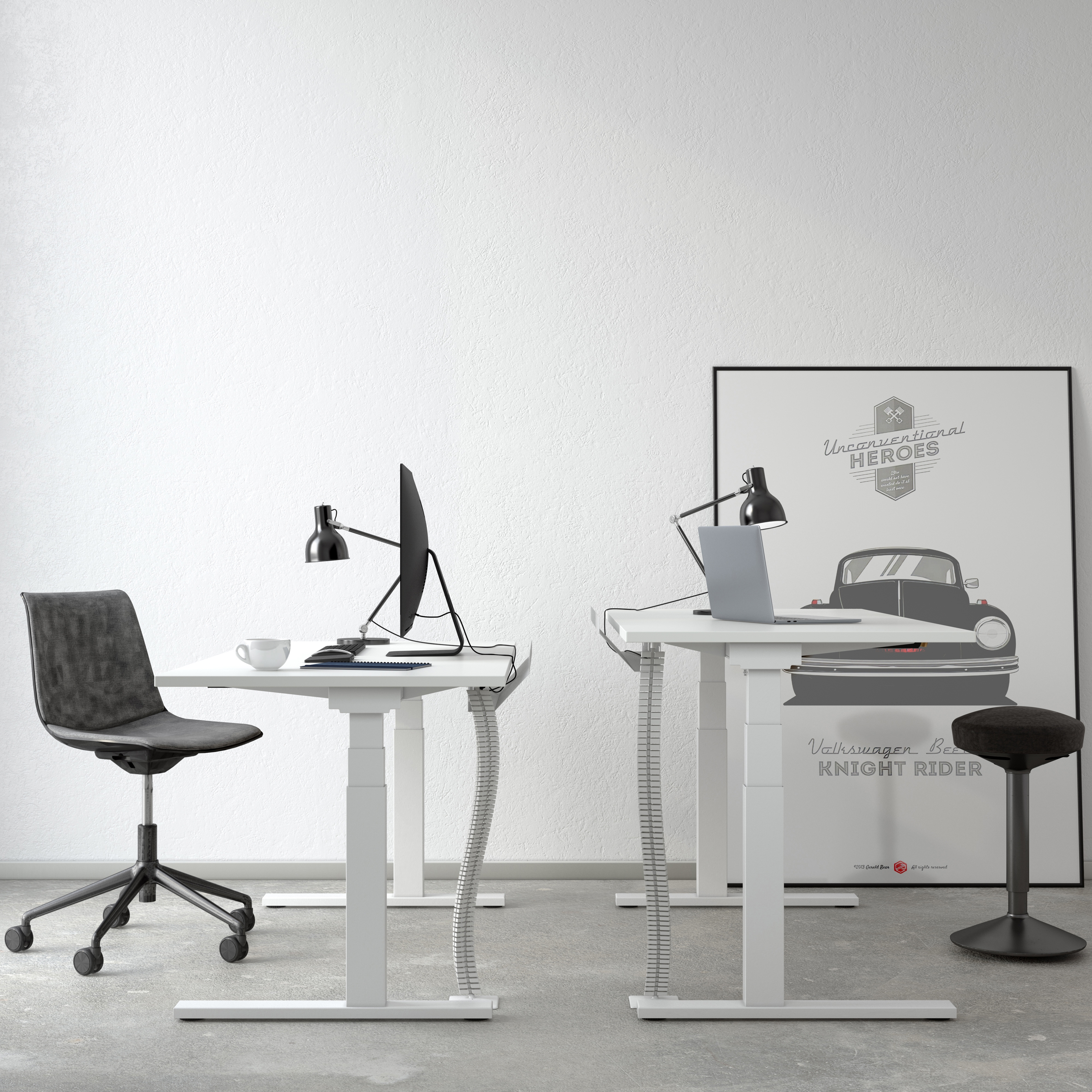 SIT STAND DESK