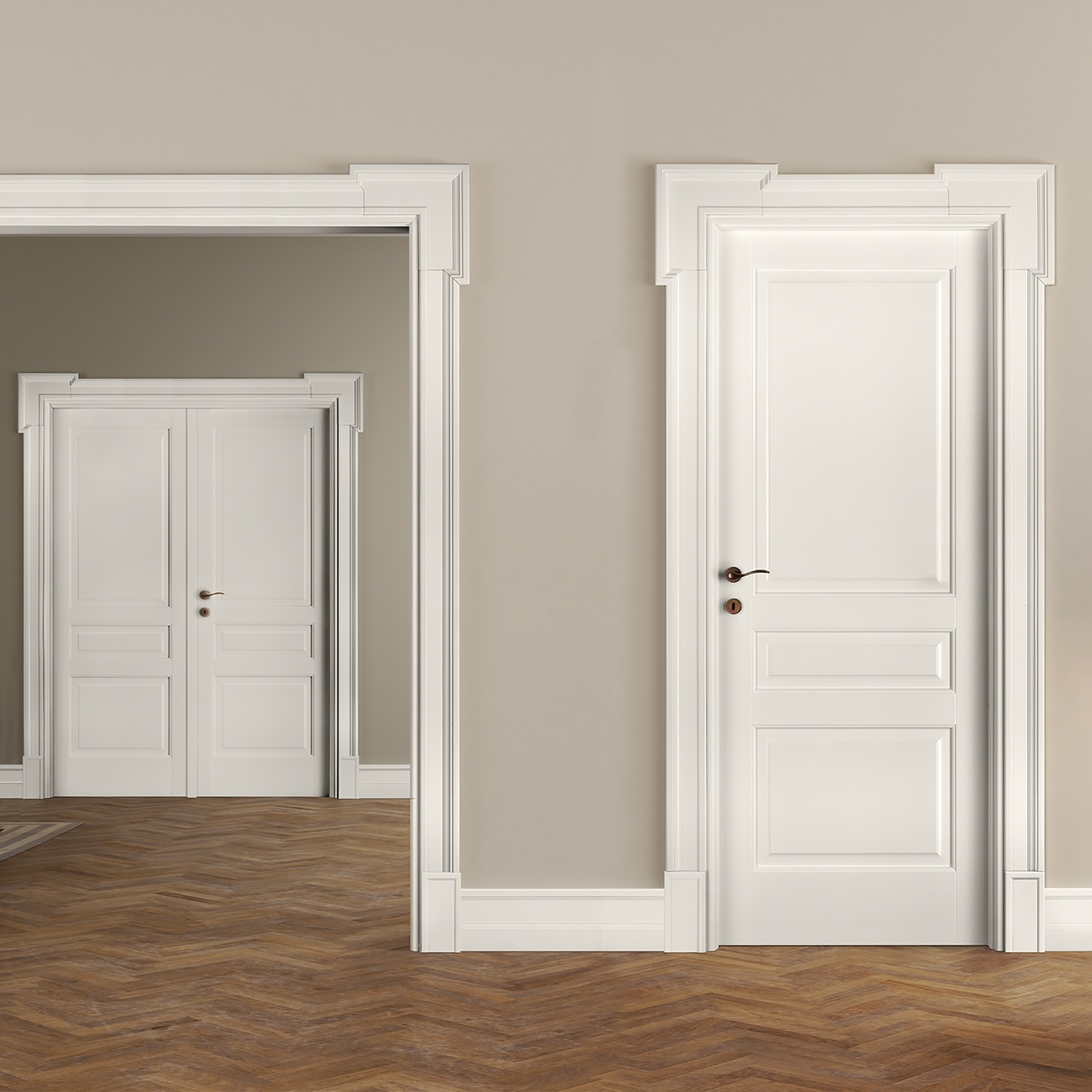 PORTE CLASSICHE LACCATE